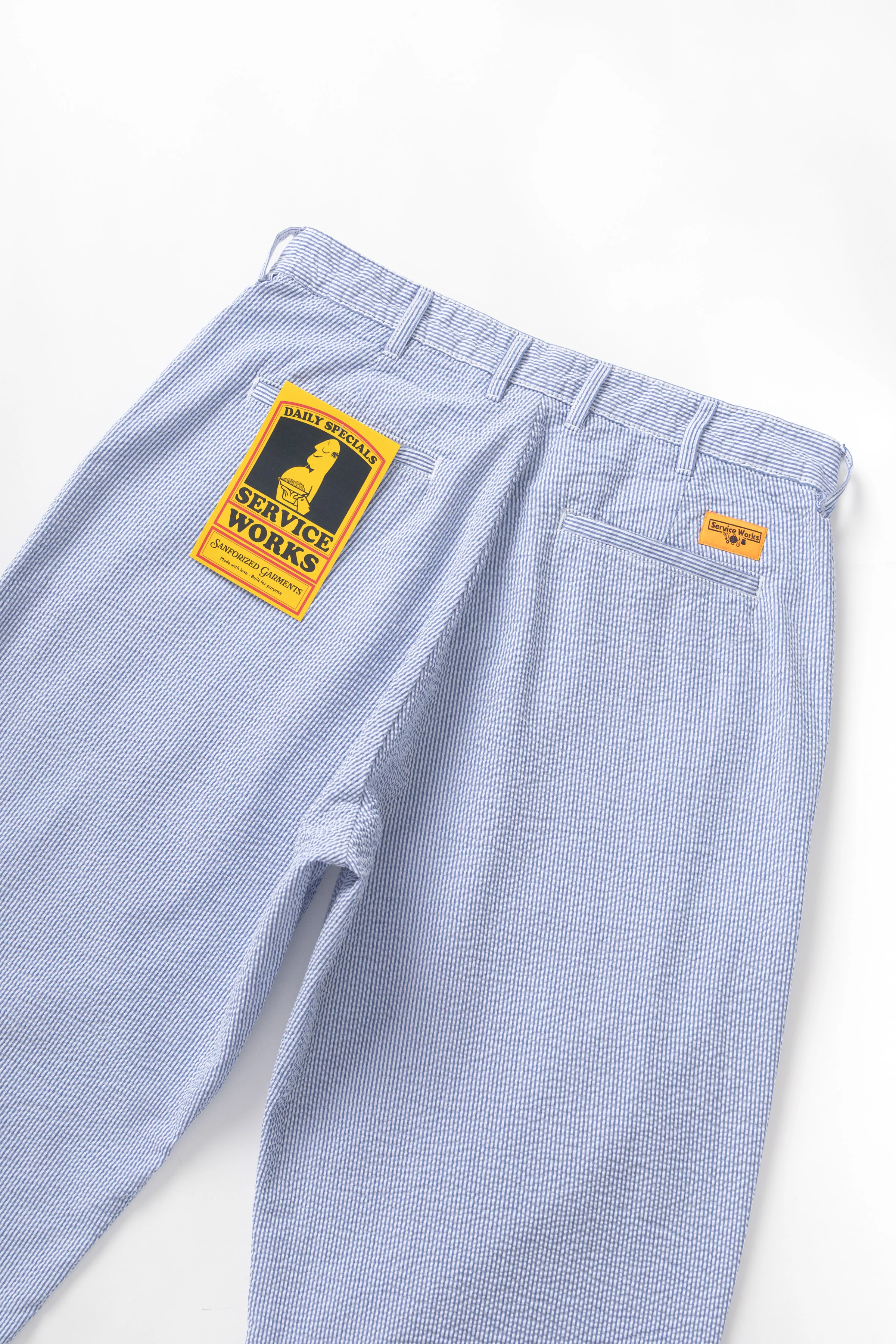 Seersucker Part Timer Pant - Navy Stripe - Image 4