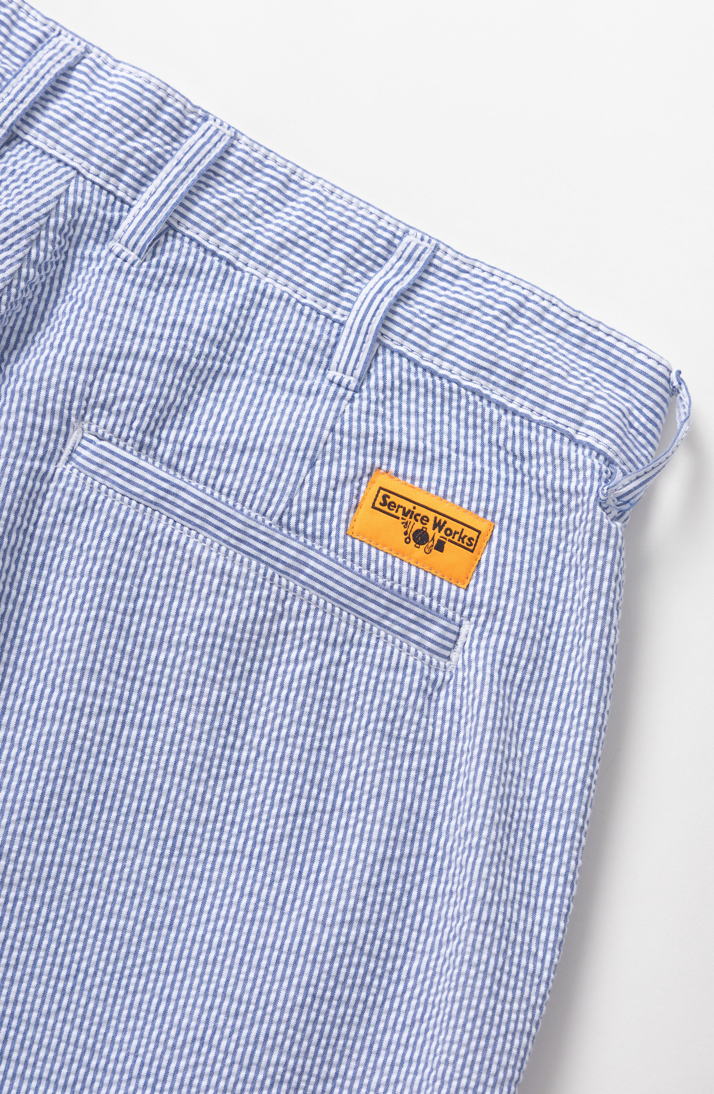 Seersucker Part Timer Pant - Navy Stripe - Image 5