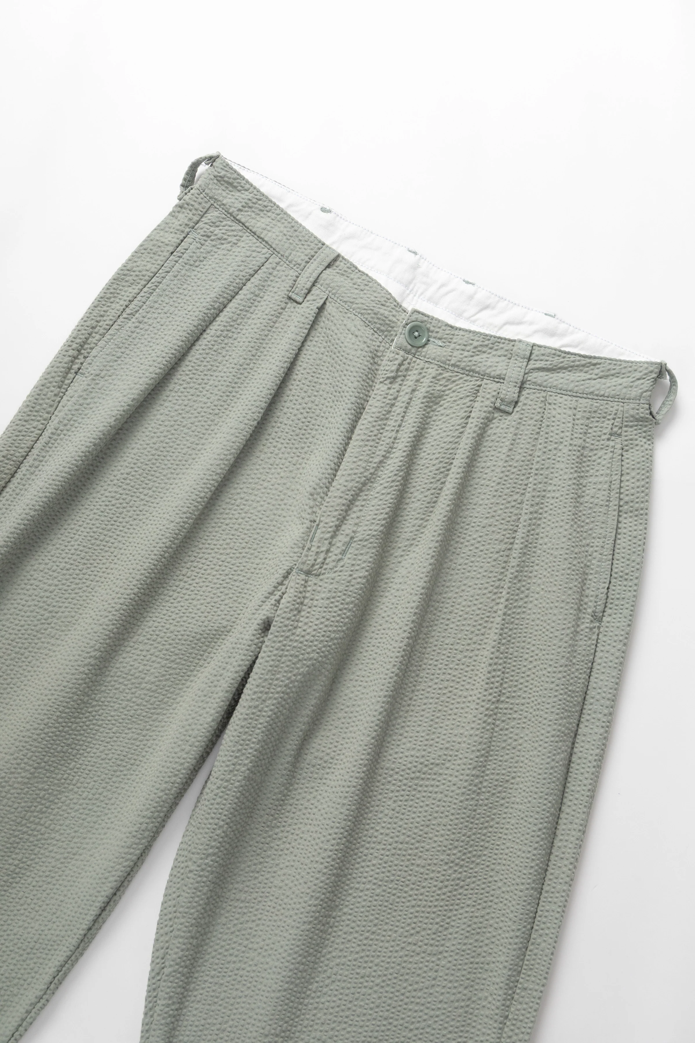 Seersucker Part Timer Pant - Sage - Image 2