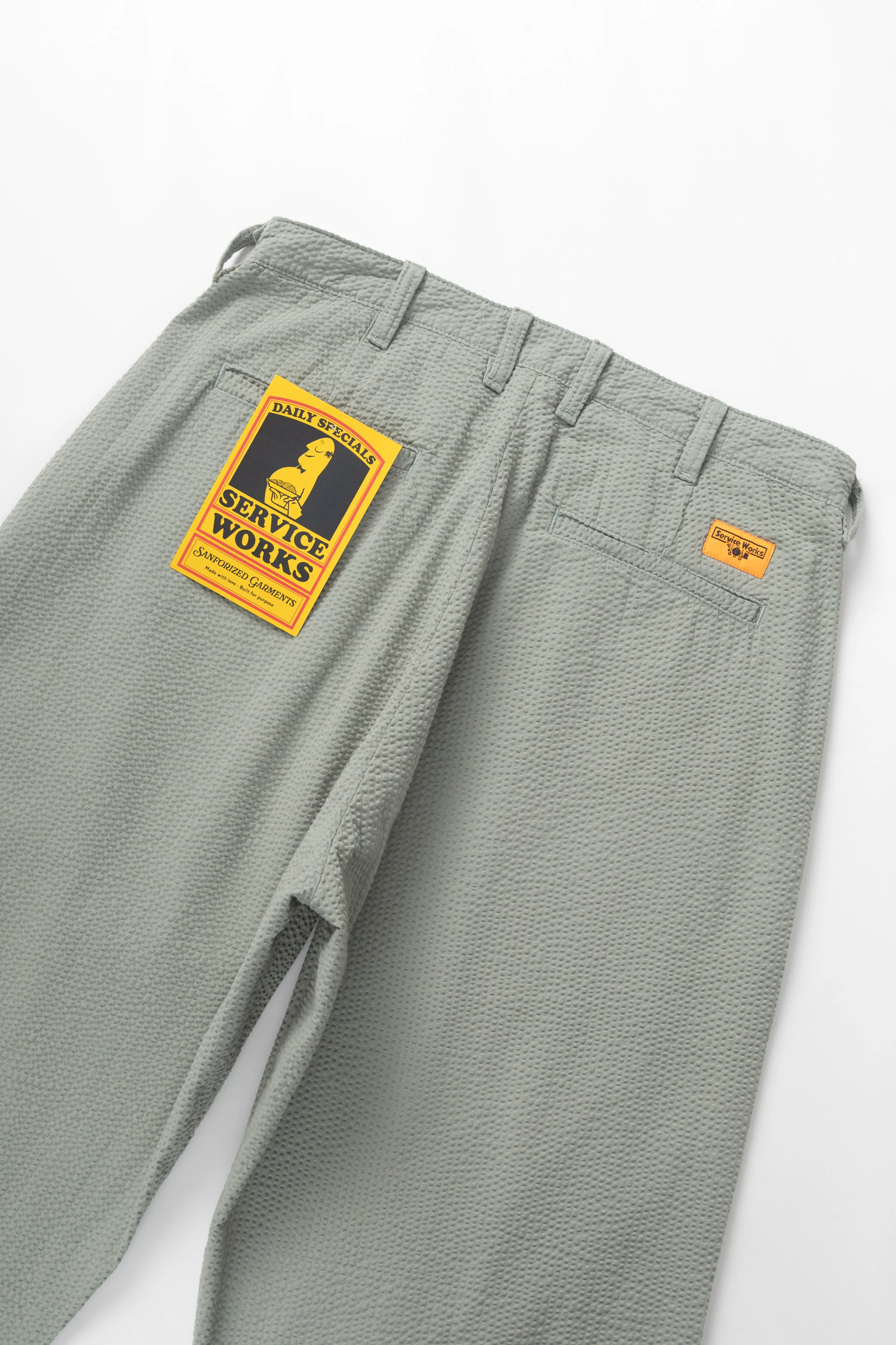 Seersucker Part Timer Pant - Sage - Image 5