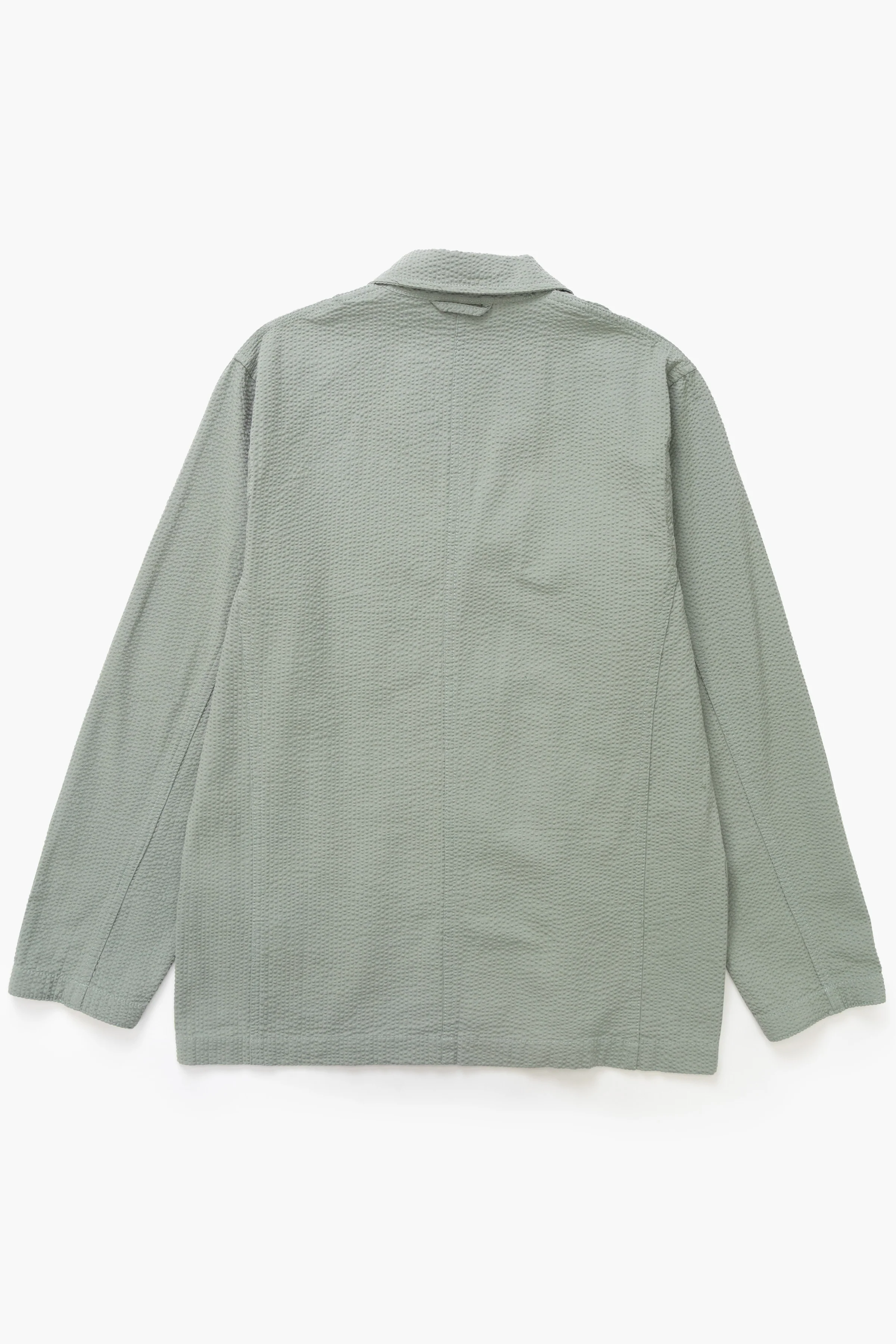 Seersucker Server Suit Jacket - Sage - Image 7