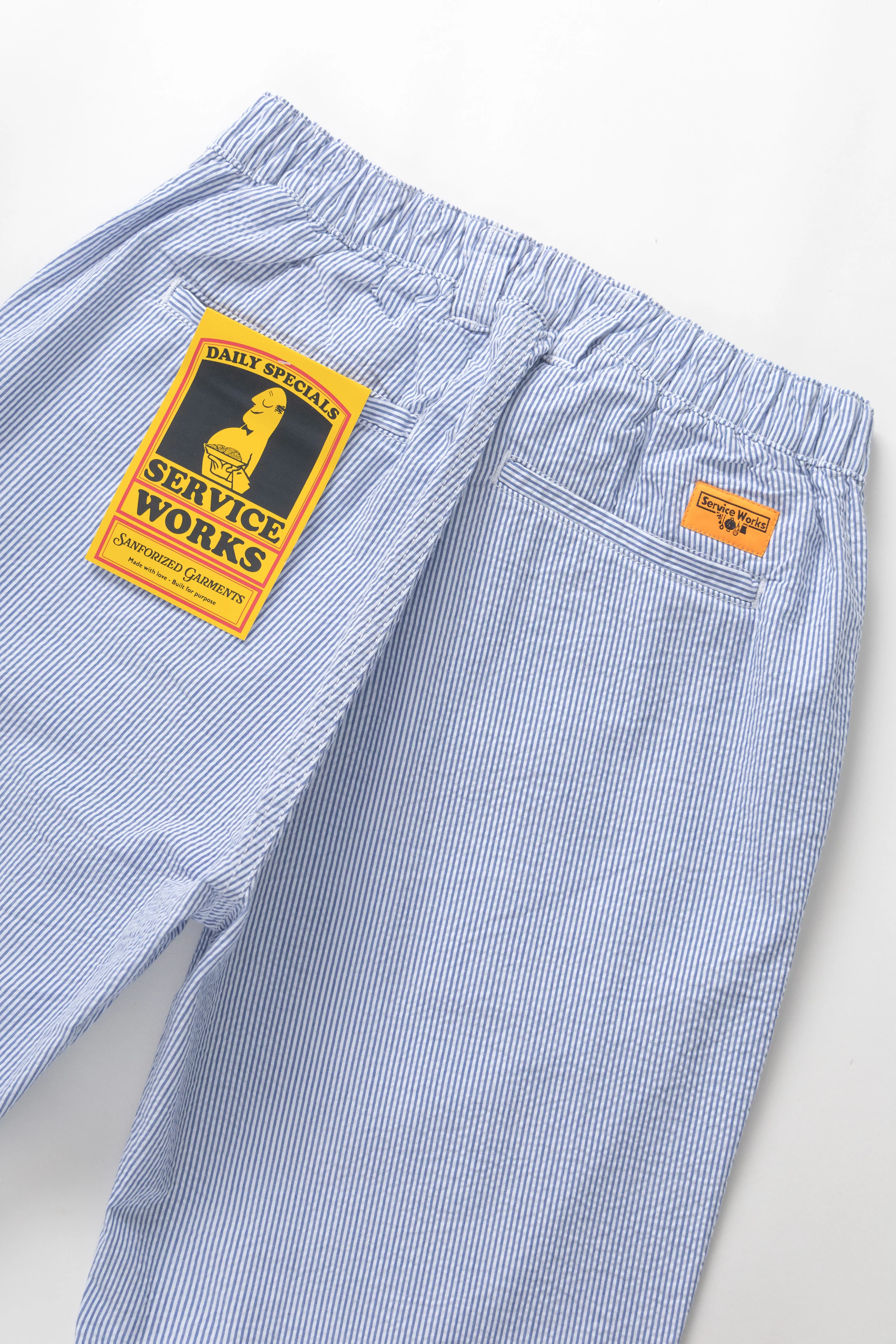 Seersucker Waiters Pant - Navy Stripe - Image 4