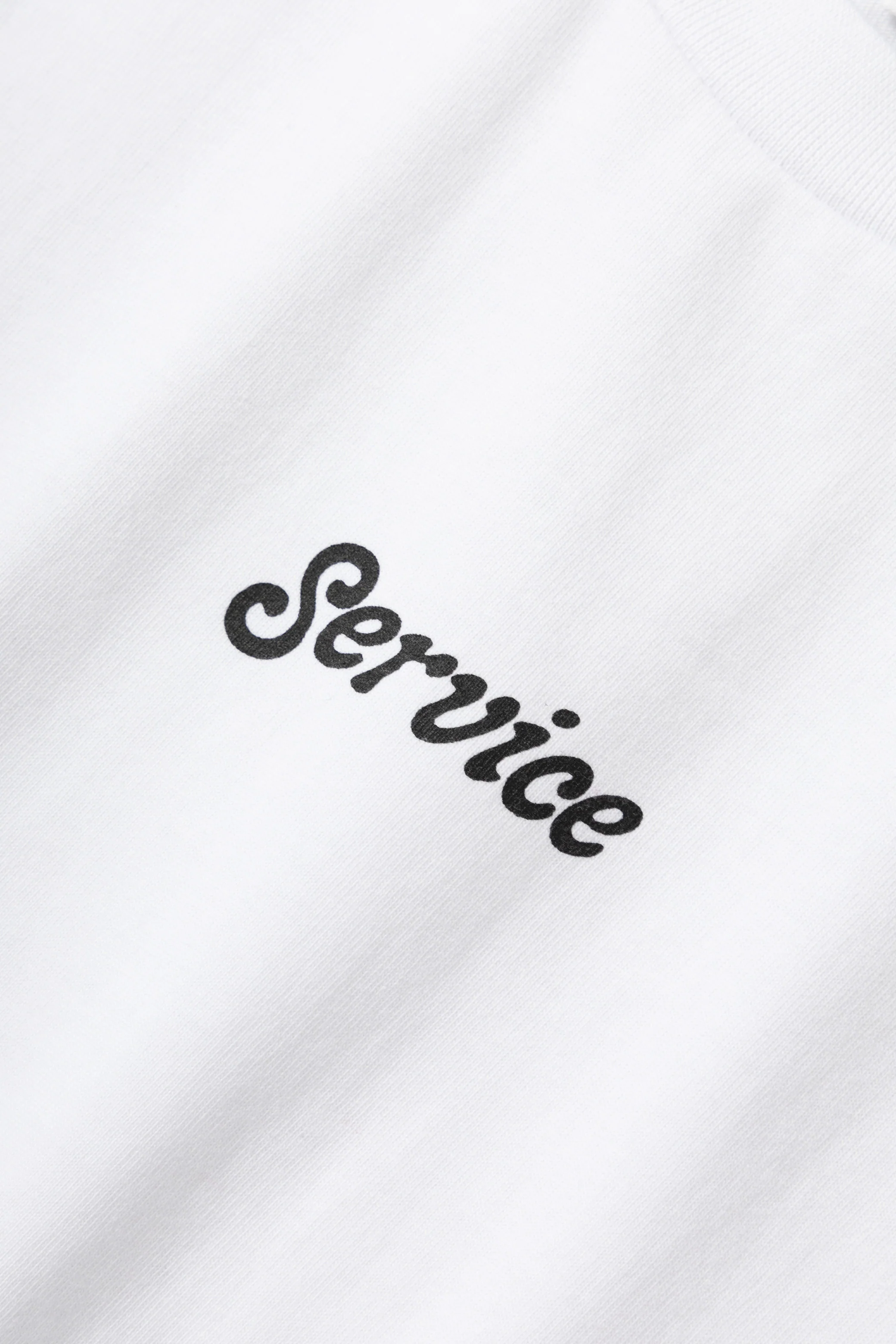 Service Logo Tee - White - Image 3