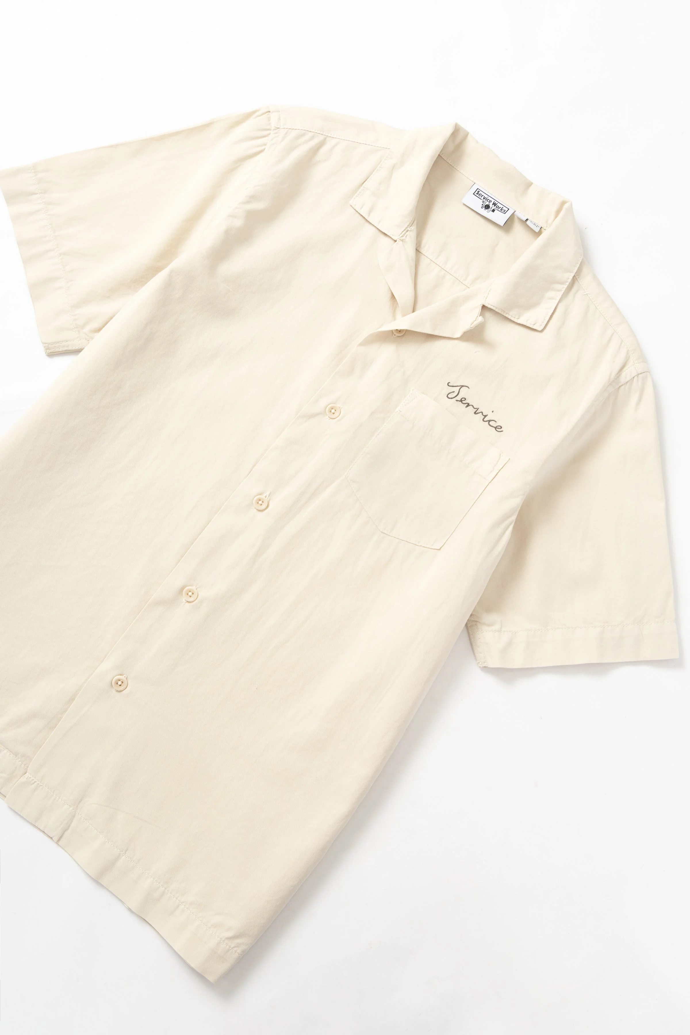 Embroidered Resort Shirt - White Oak - Image 2