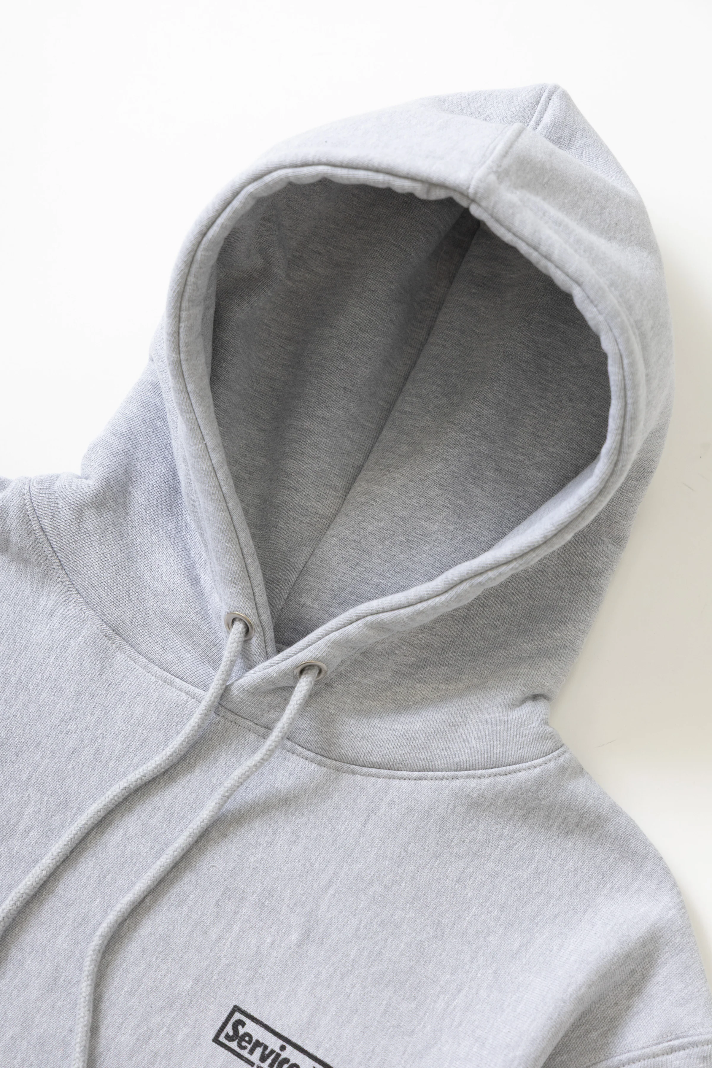 Heavyweight Trademark Hoodie - Heather Grey - Image 4