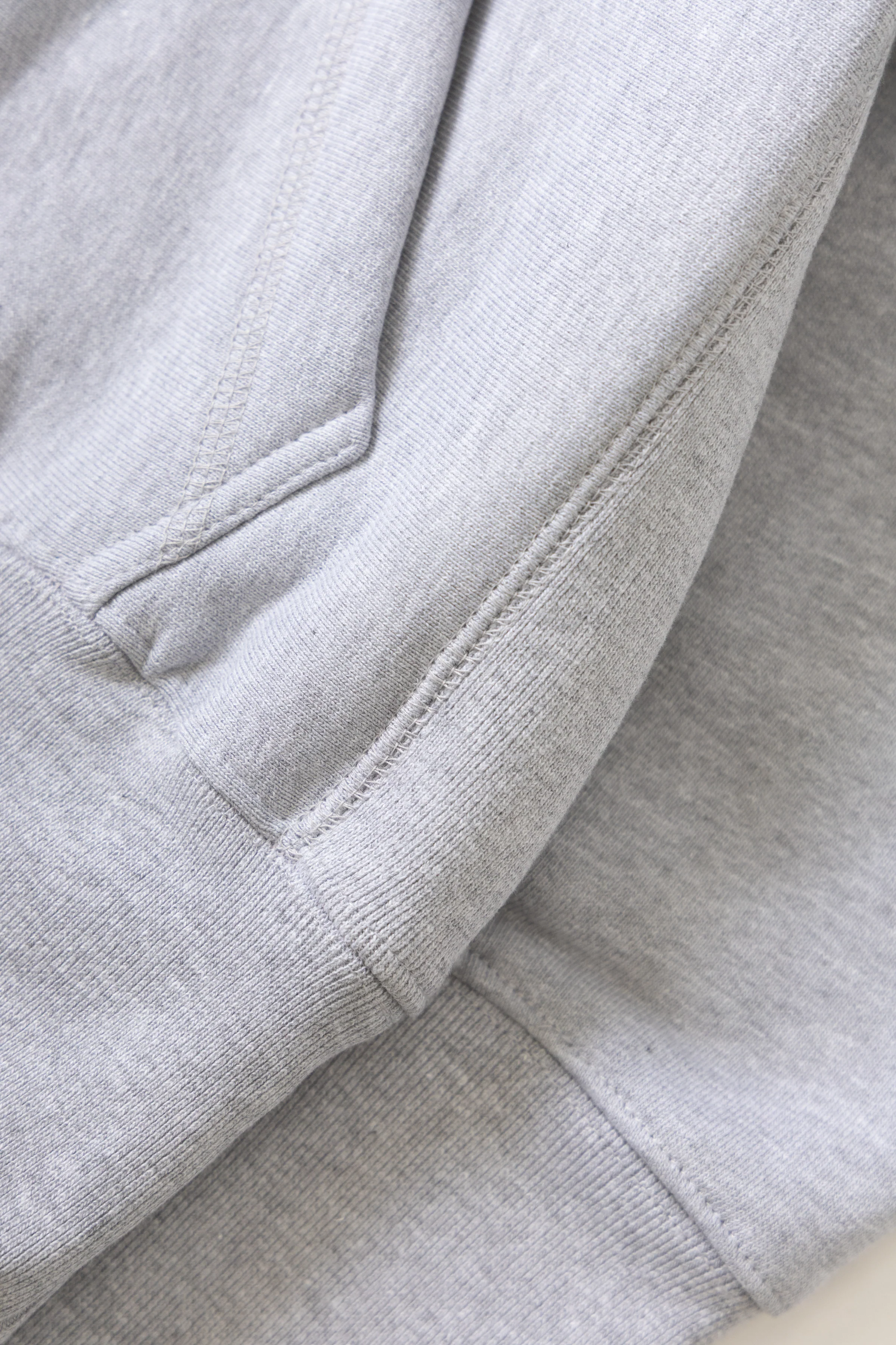 Heavyweight Trademark Hoodie - Heather Grey - Image 6