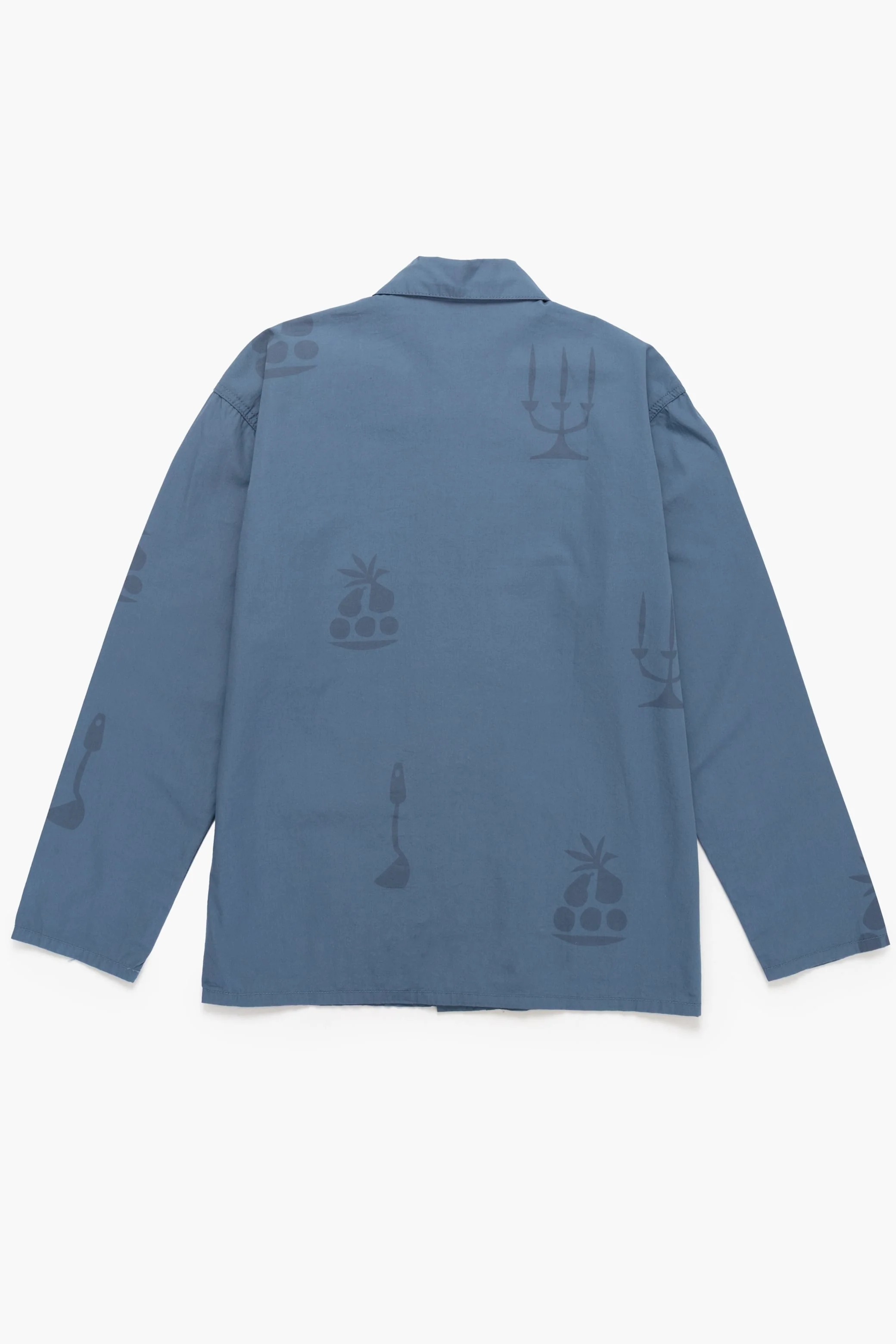 Nourish Printed Chore Shirt - Slate - Image 7