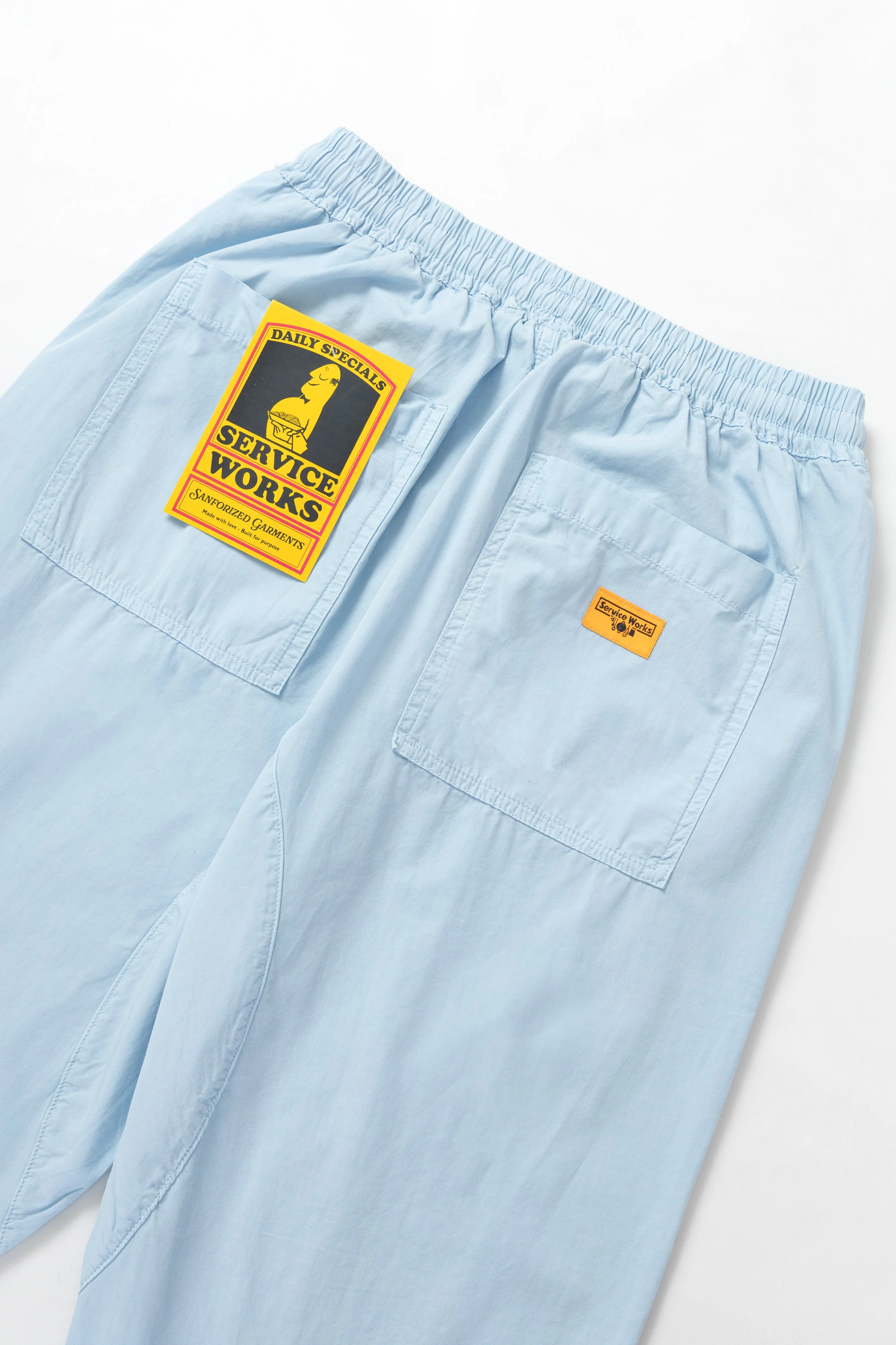 Poplin Chef Pants - Powder - Image 5