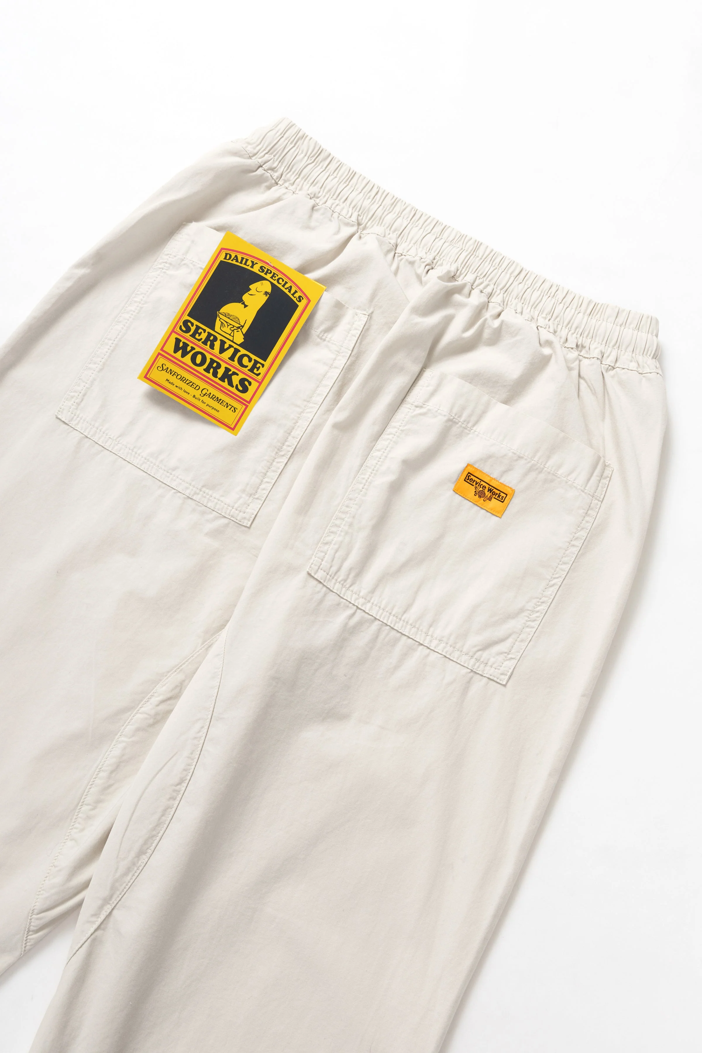 Poplin Chef Pants - Salt - Image 4