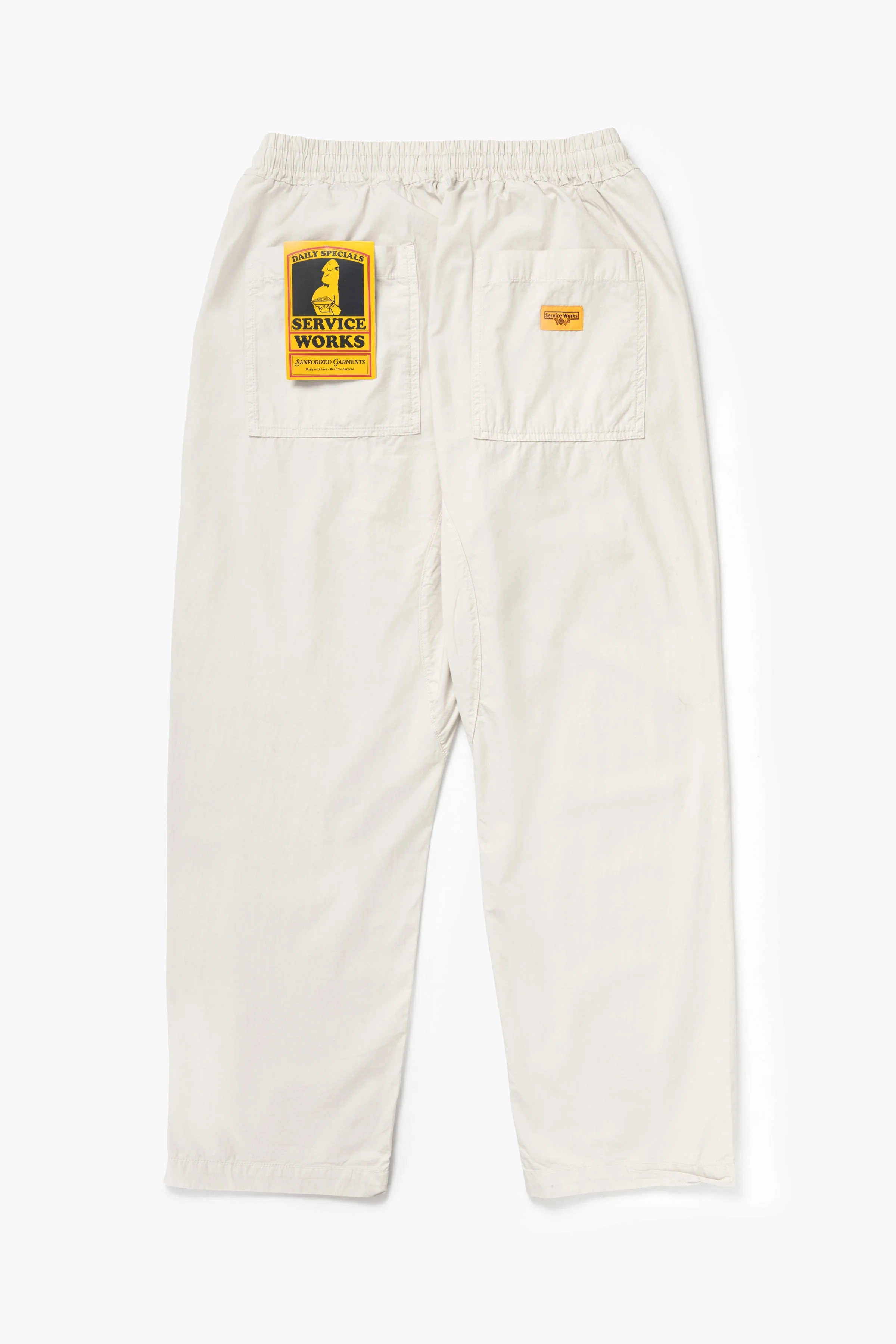 Poplin Chef Pants - Salt - Image 5