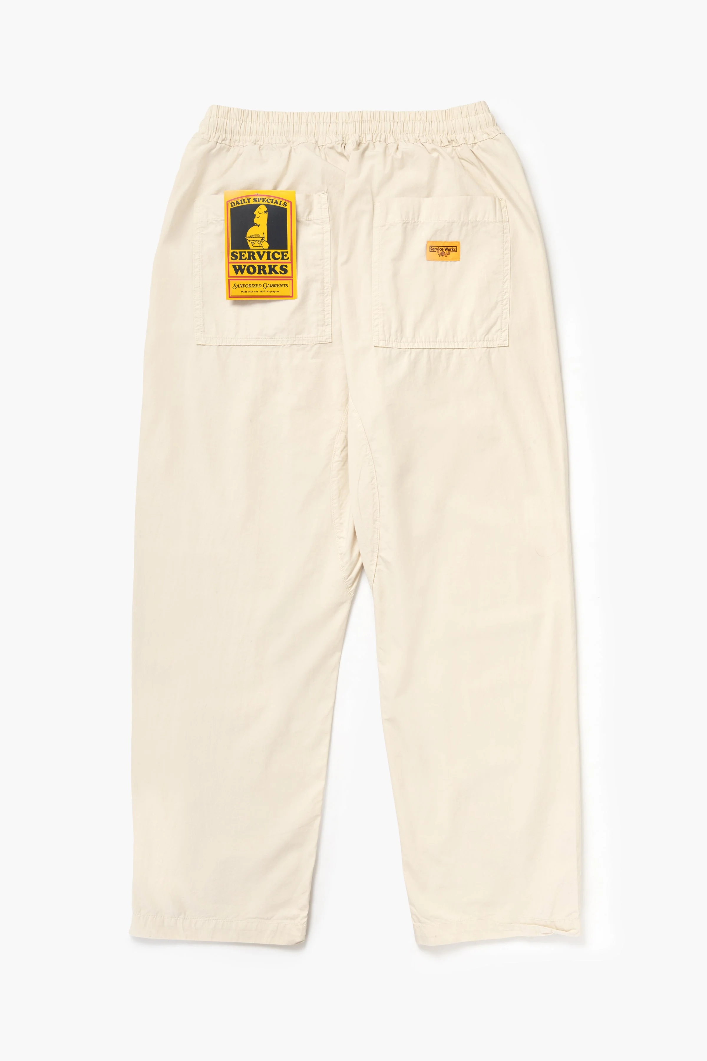 Poplin Chef Pants - White Oak - Image 4