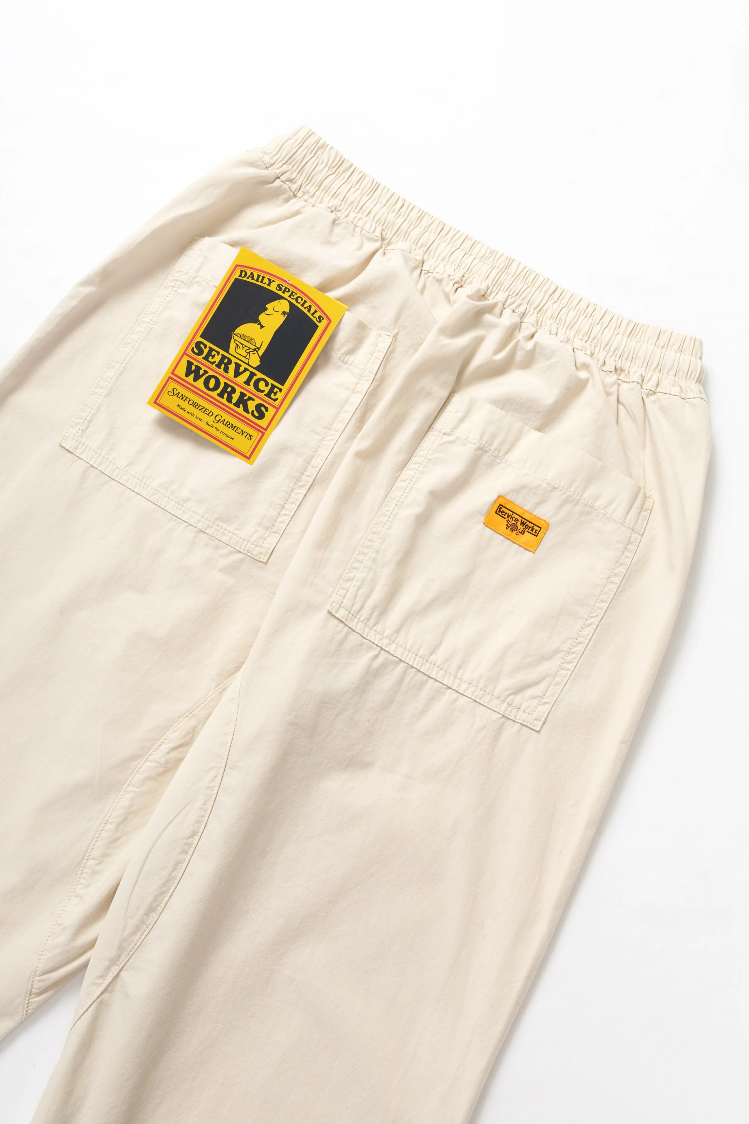 Poplin Chef Pants - White Oak - Image 5