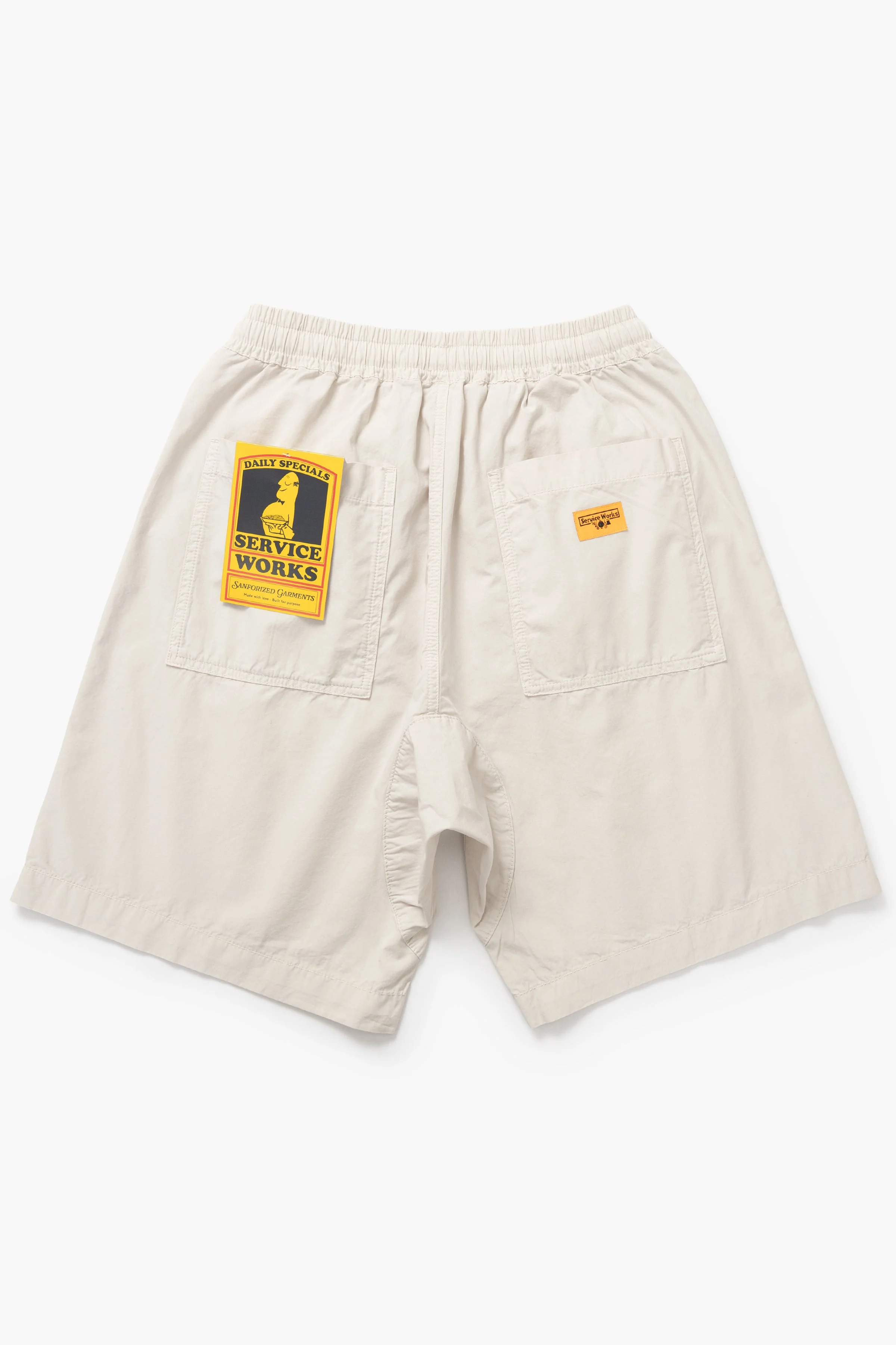 Poplin Chef Shorts - Salt - Image 5
