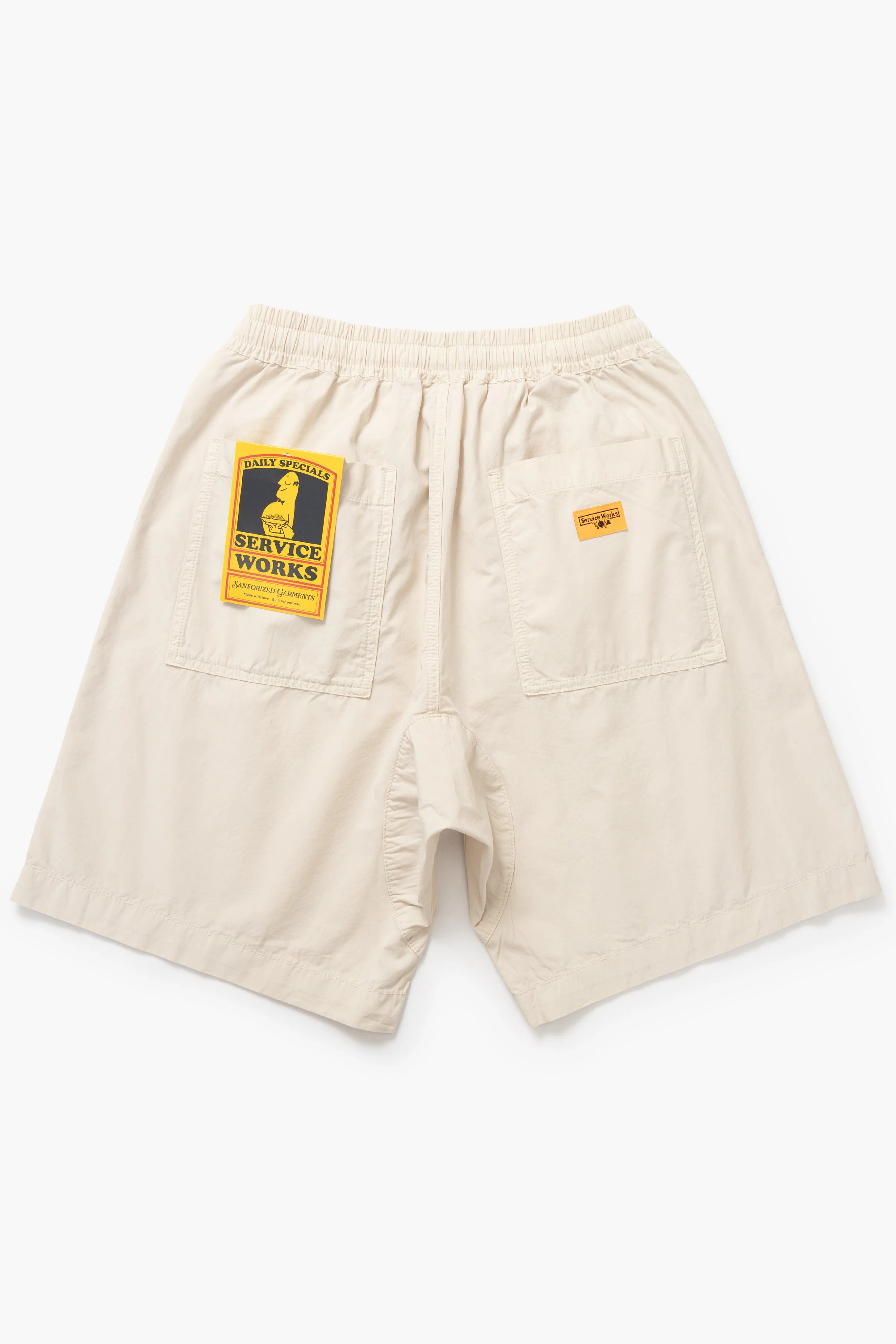 Poplin Chef Shorts - White Oak - Image 5