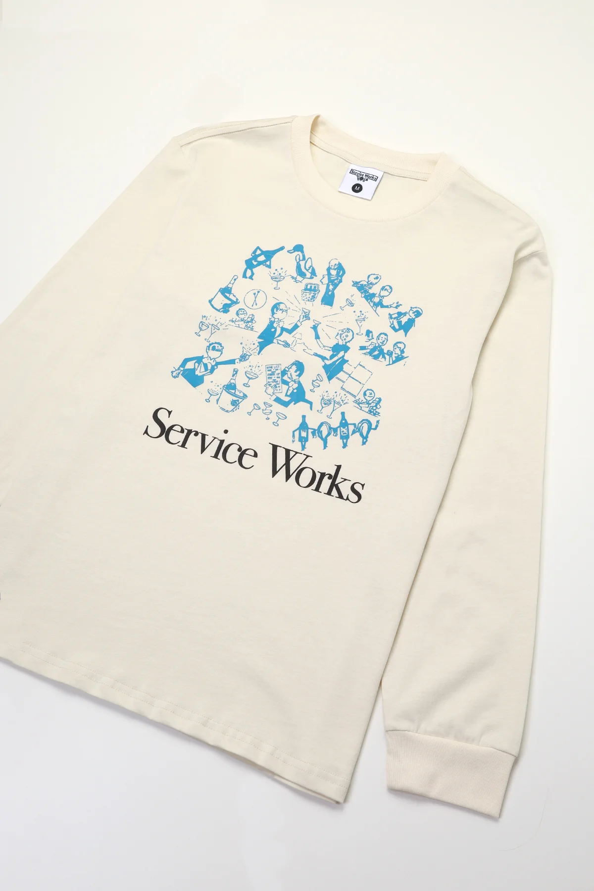 Soiree Long Sleeve Tee - Ecru - Image 2