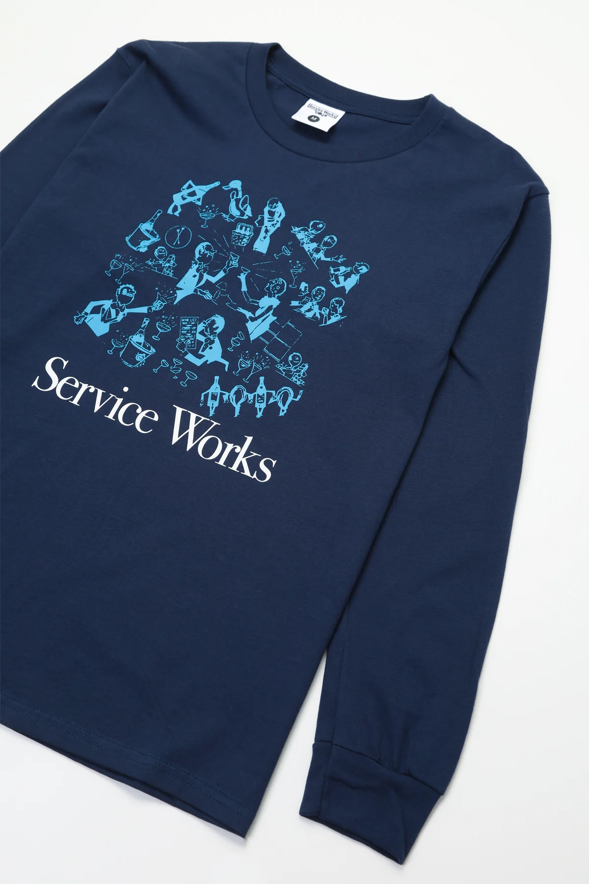 Soiree Long Sleeve Tee - Navy - Image 2