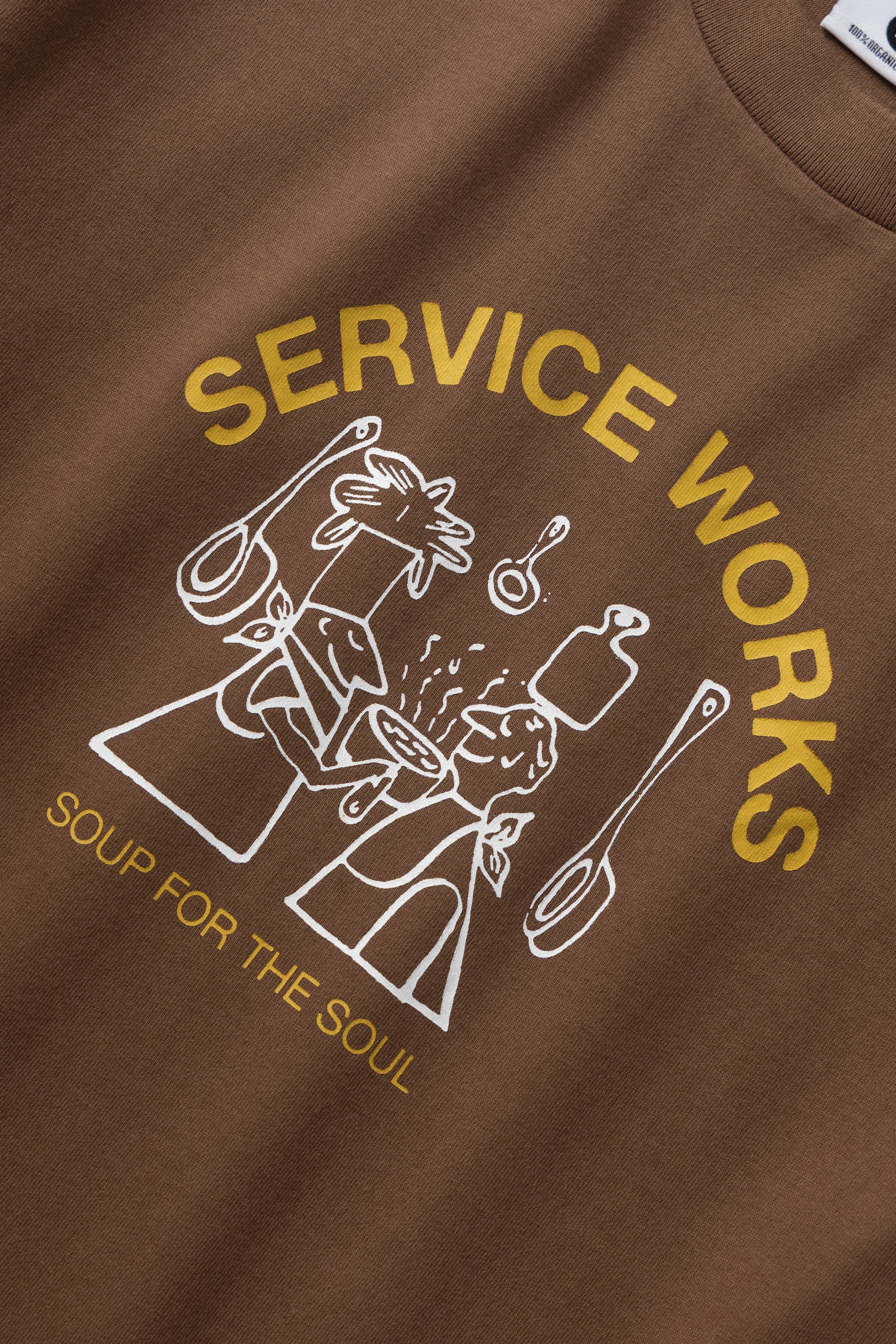 Soup For The Soul Tee - Bark - Image 2