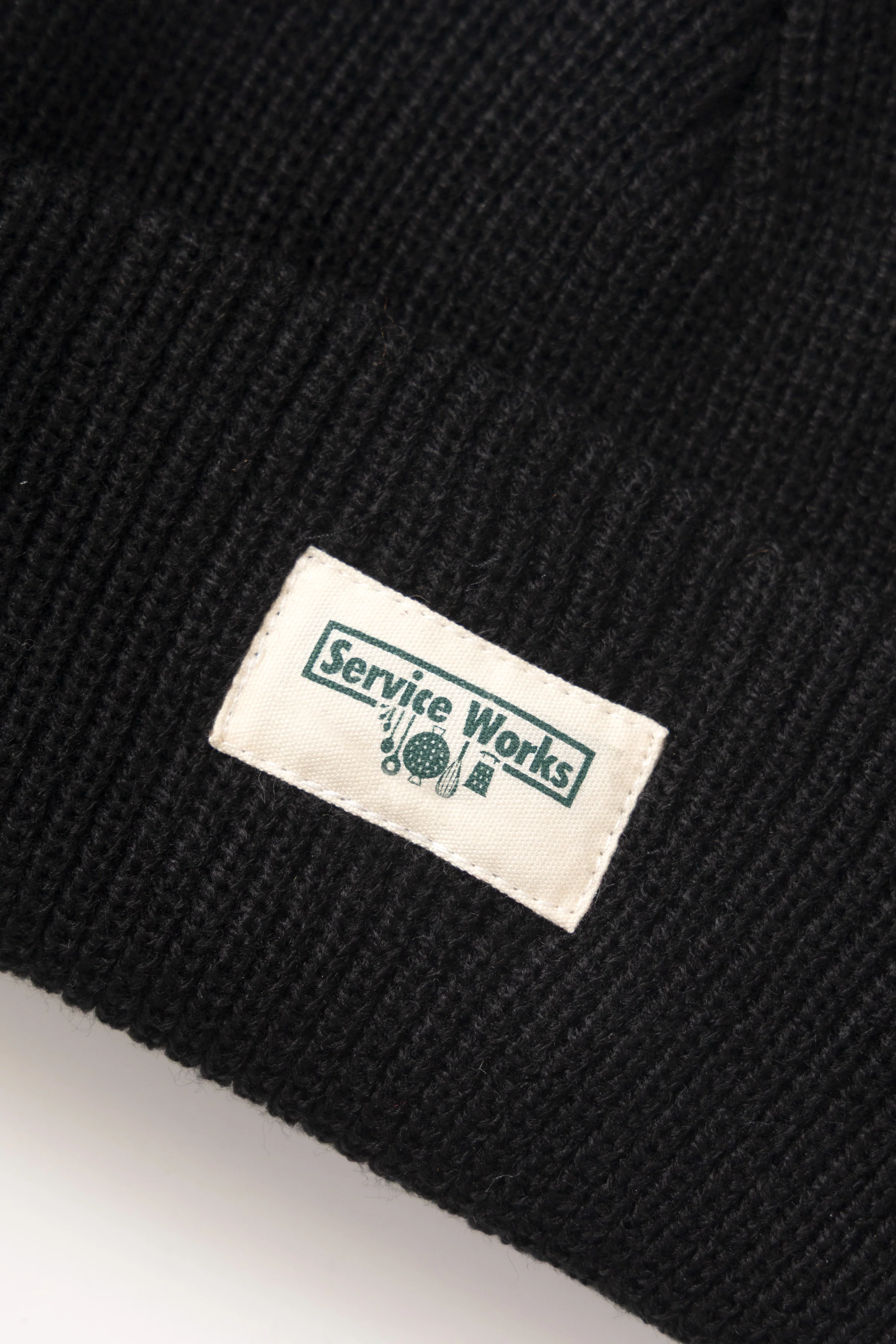 Tassel Beanie - Black - Image 2