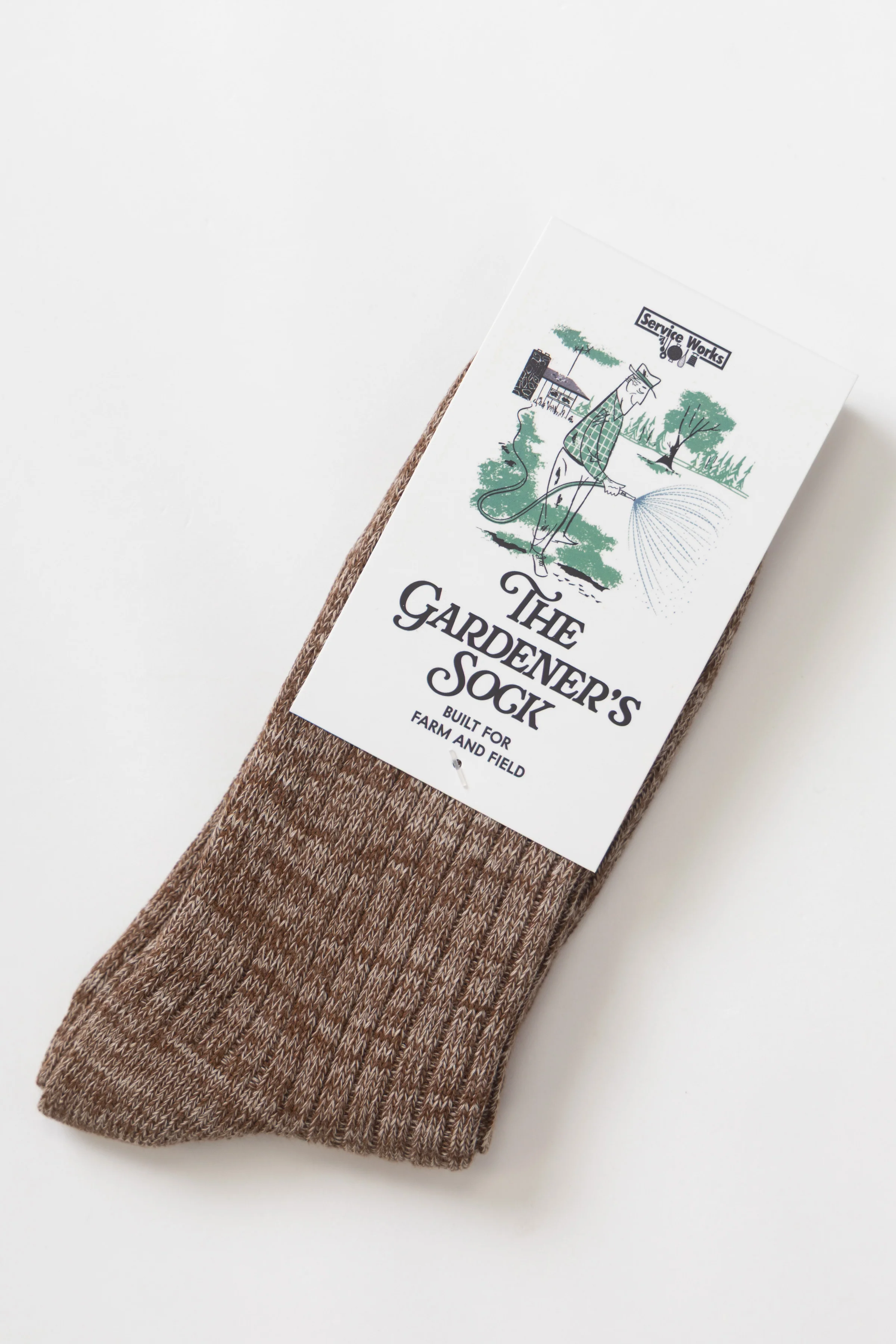 The Gardener's Sock - Brown - Image 2
