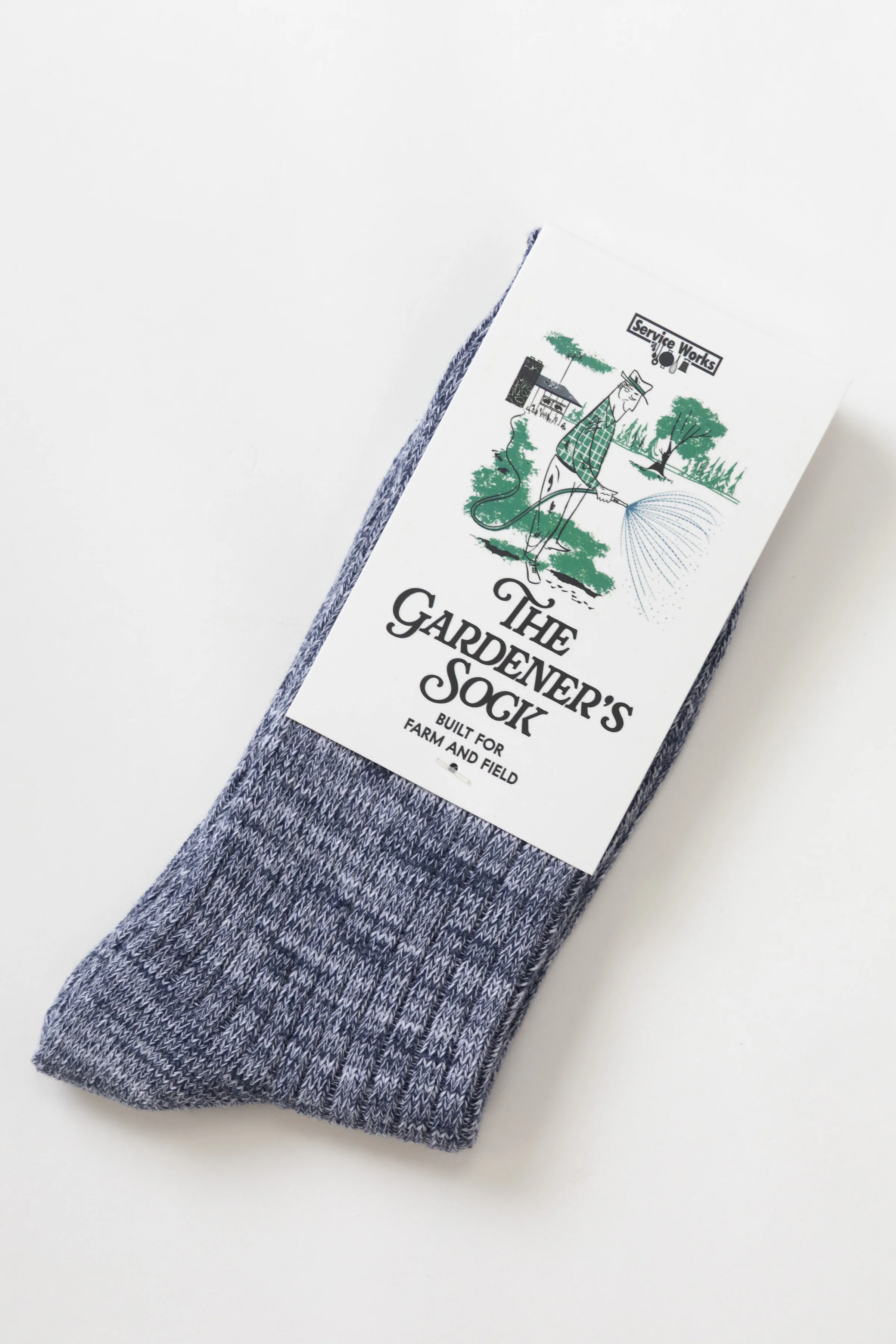 The Gardener's Sock - Navy - Image 2