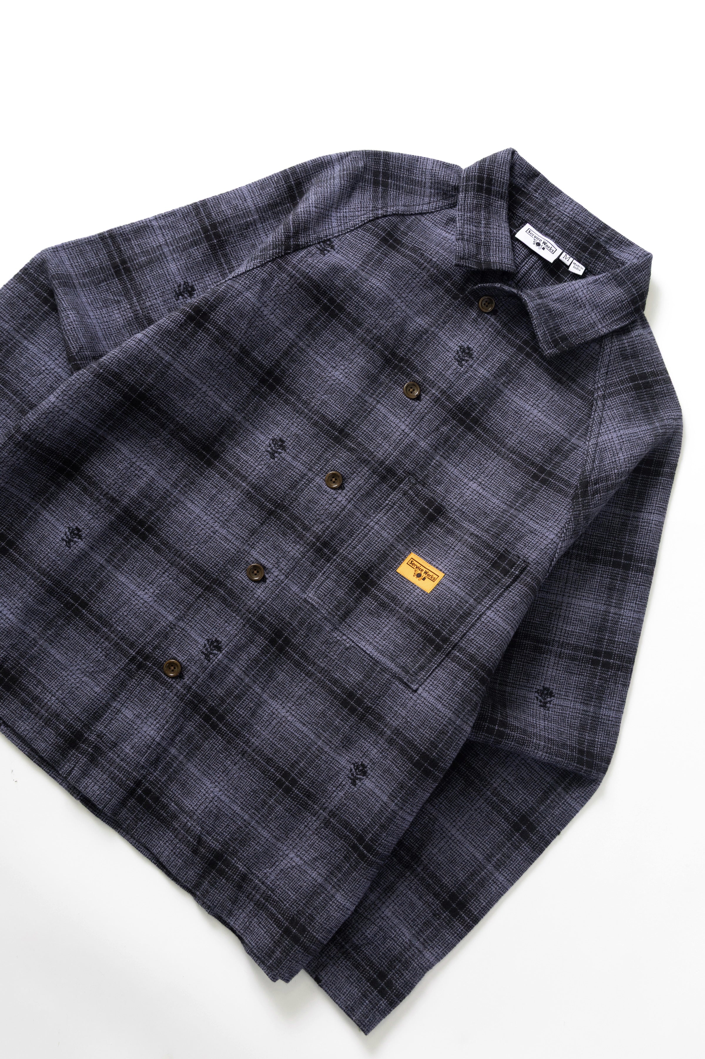 Thistle Plaid Front Of House Jacket - Black - Image 2