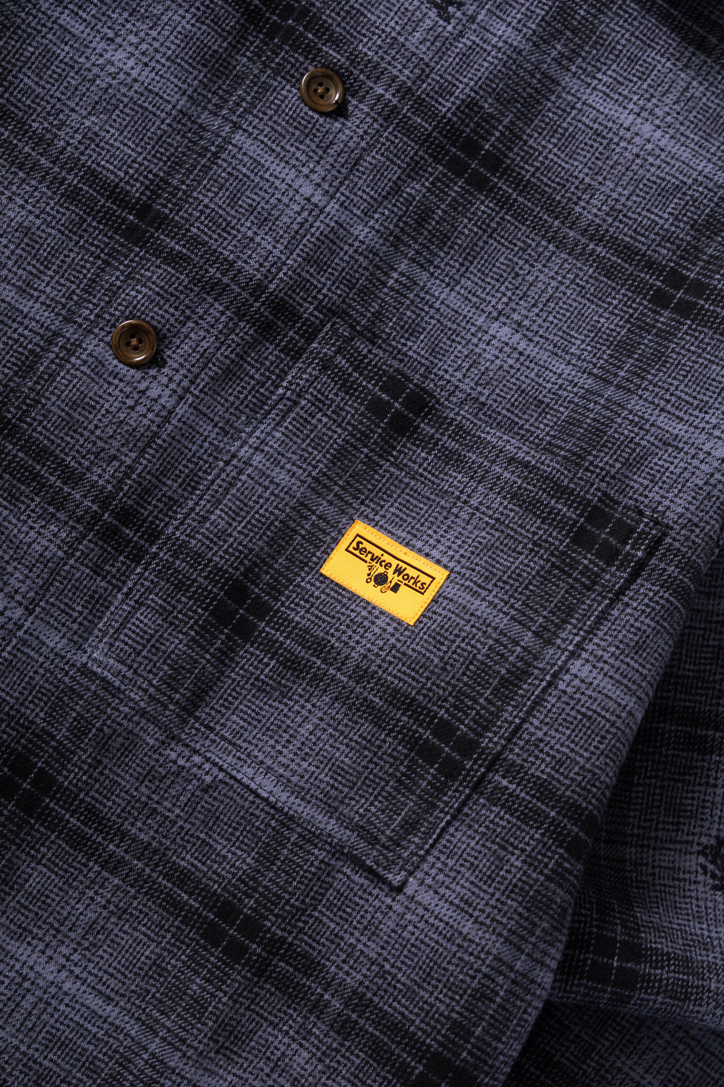 Thistle Plaid Front Of House Jacket - Black - Image 3