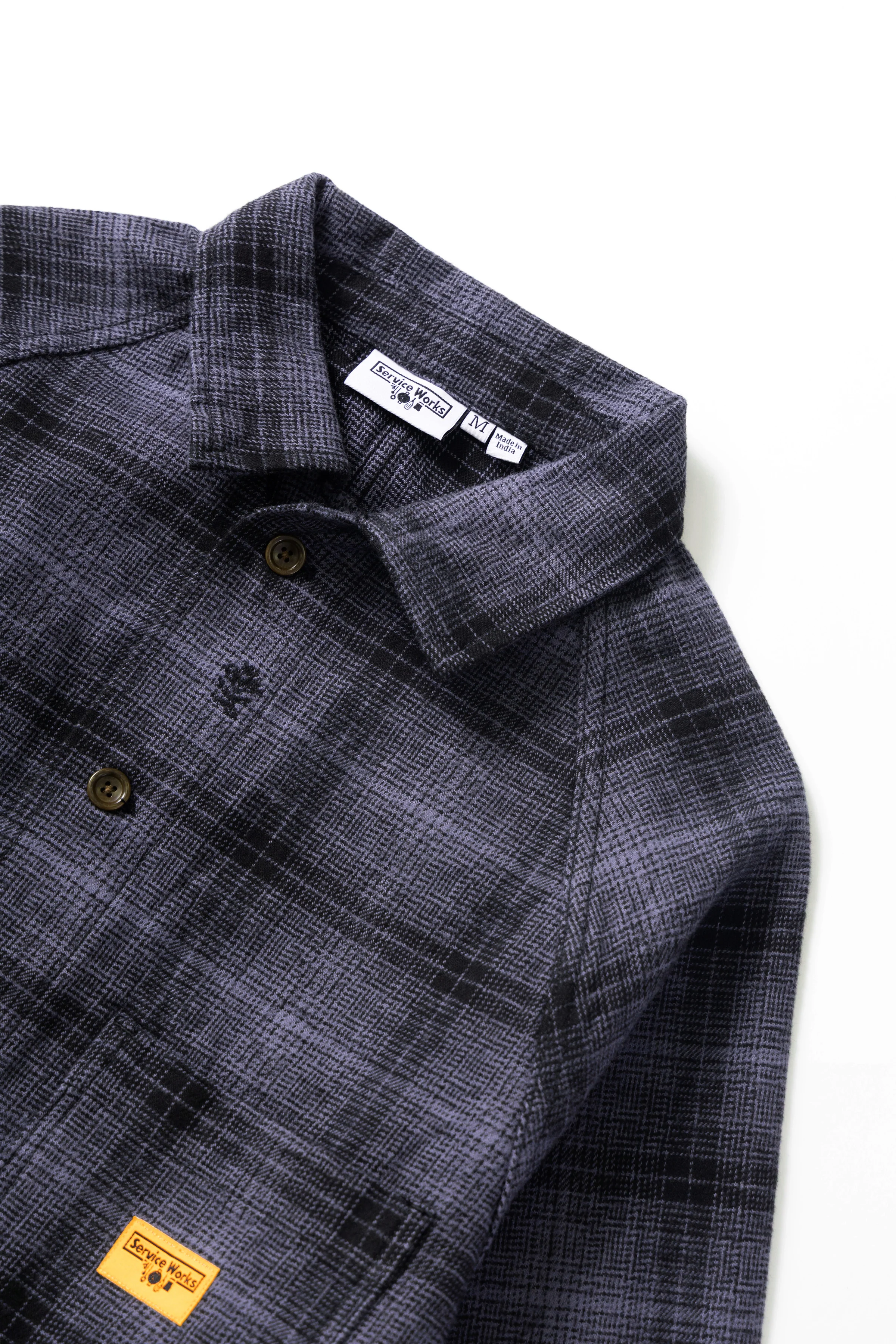 Thistle Plaid Front Of House Jacket - Black - Image 4