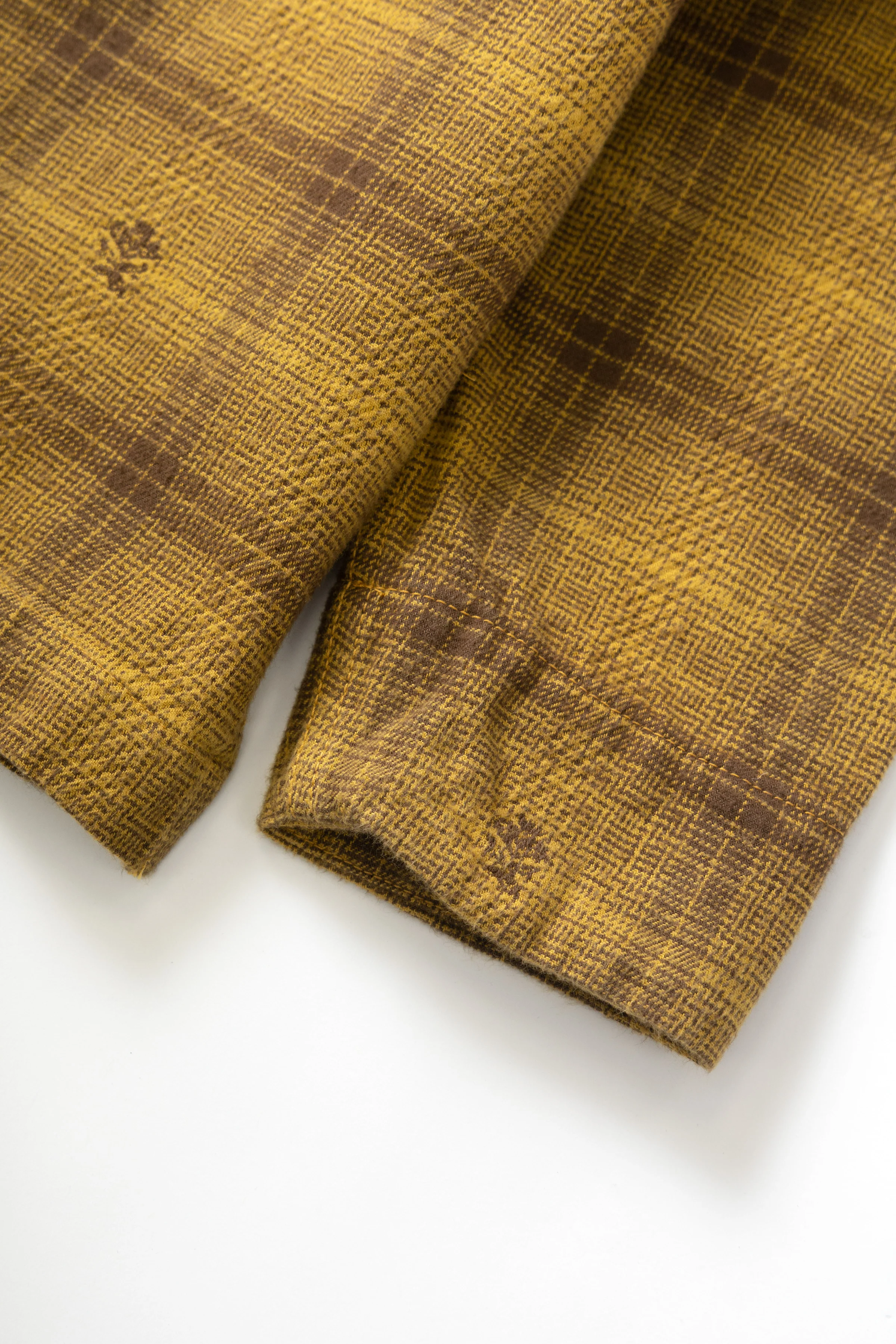 Thistle Plaid Front Of House Jacket - Ochre - Image 6