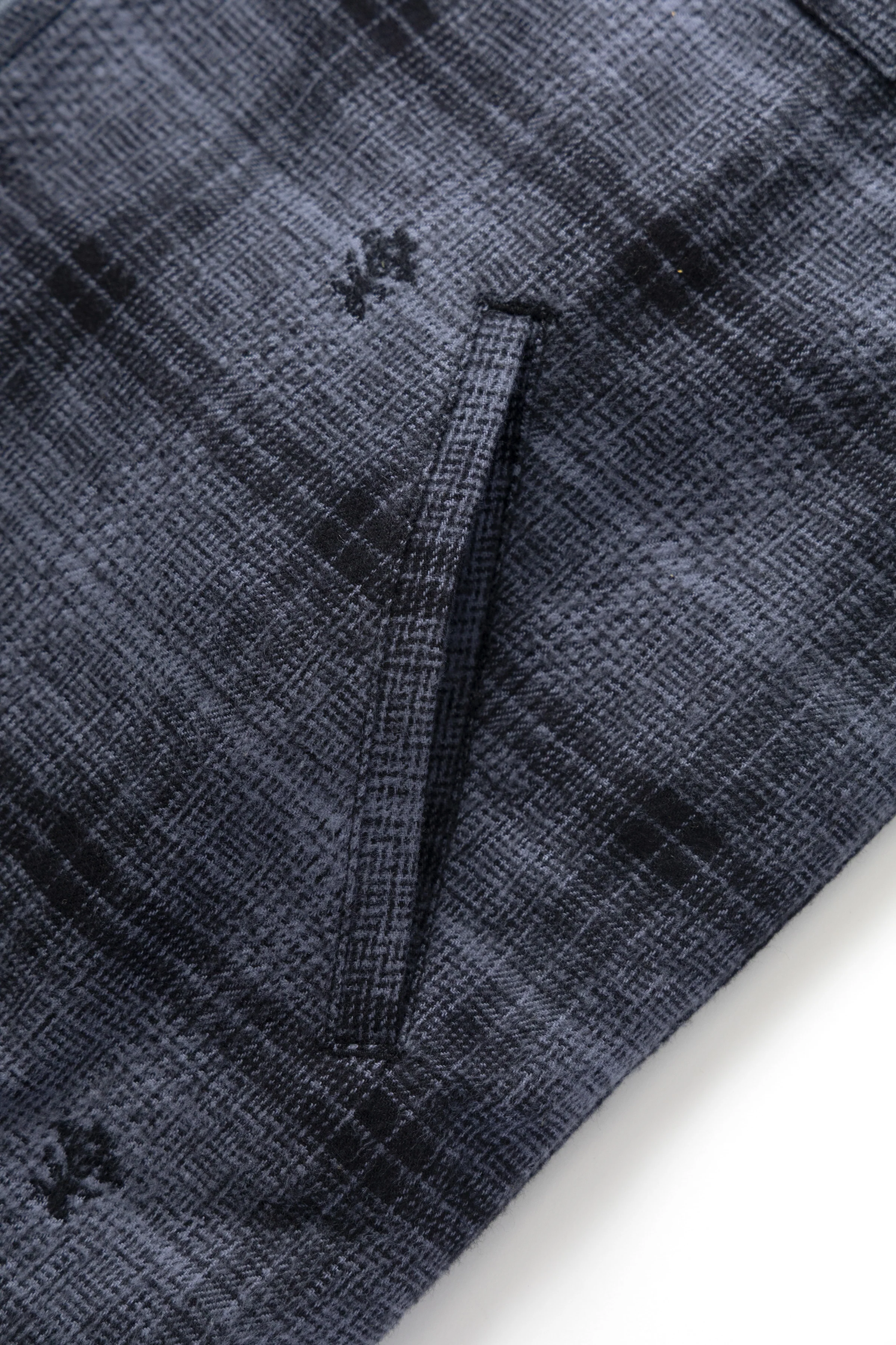 Thistle Plaid Padded Work Vest - Black - Image 4