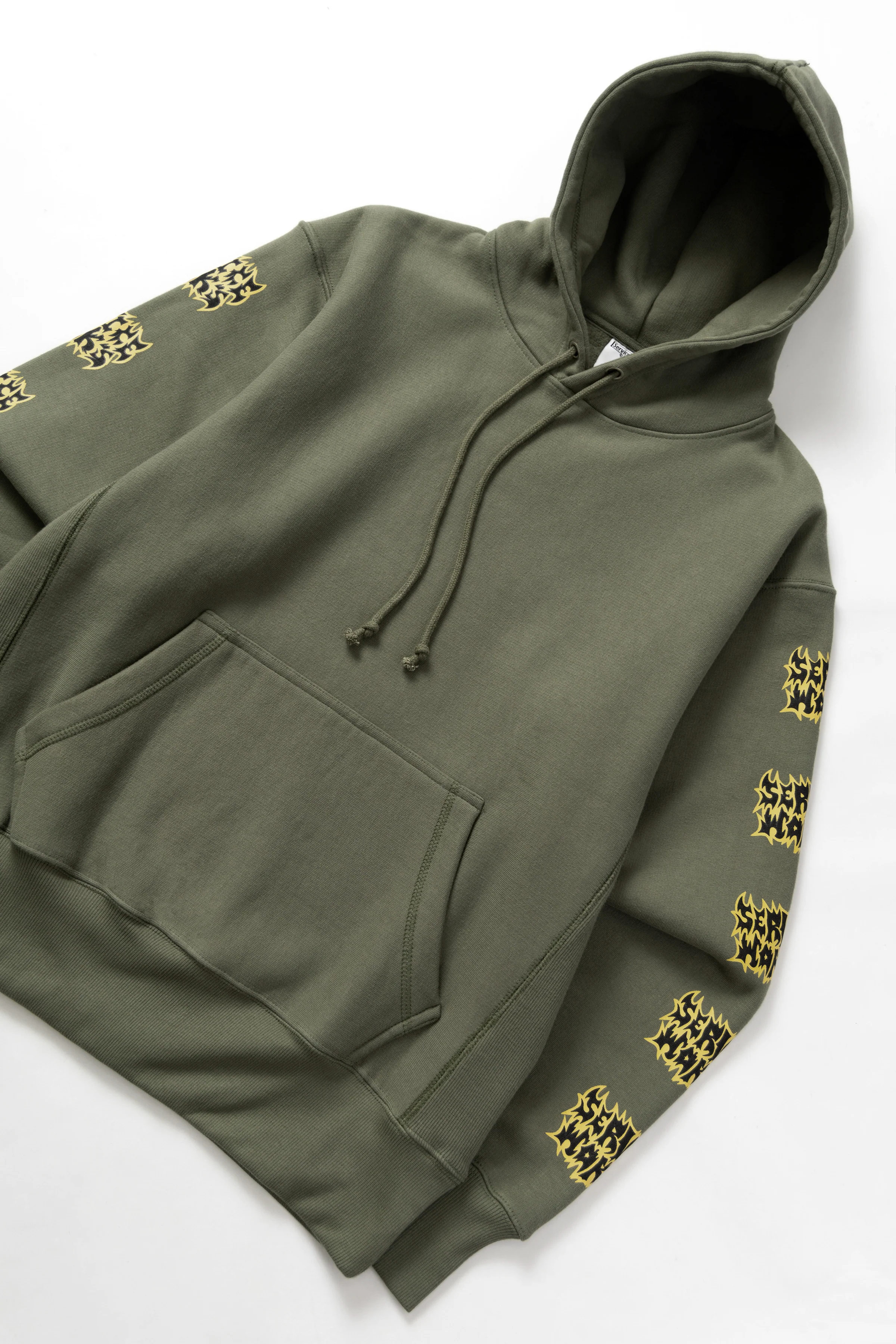 Thrash Hoodie - Olive - Image 2