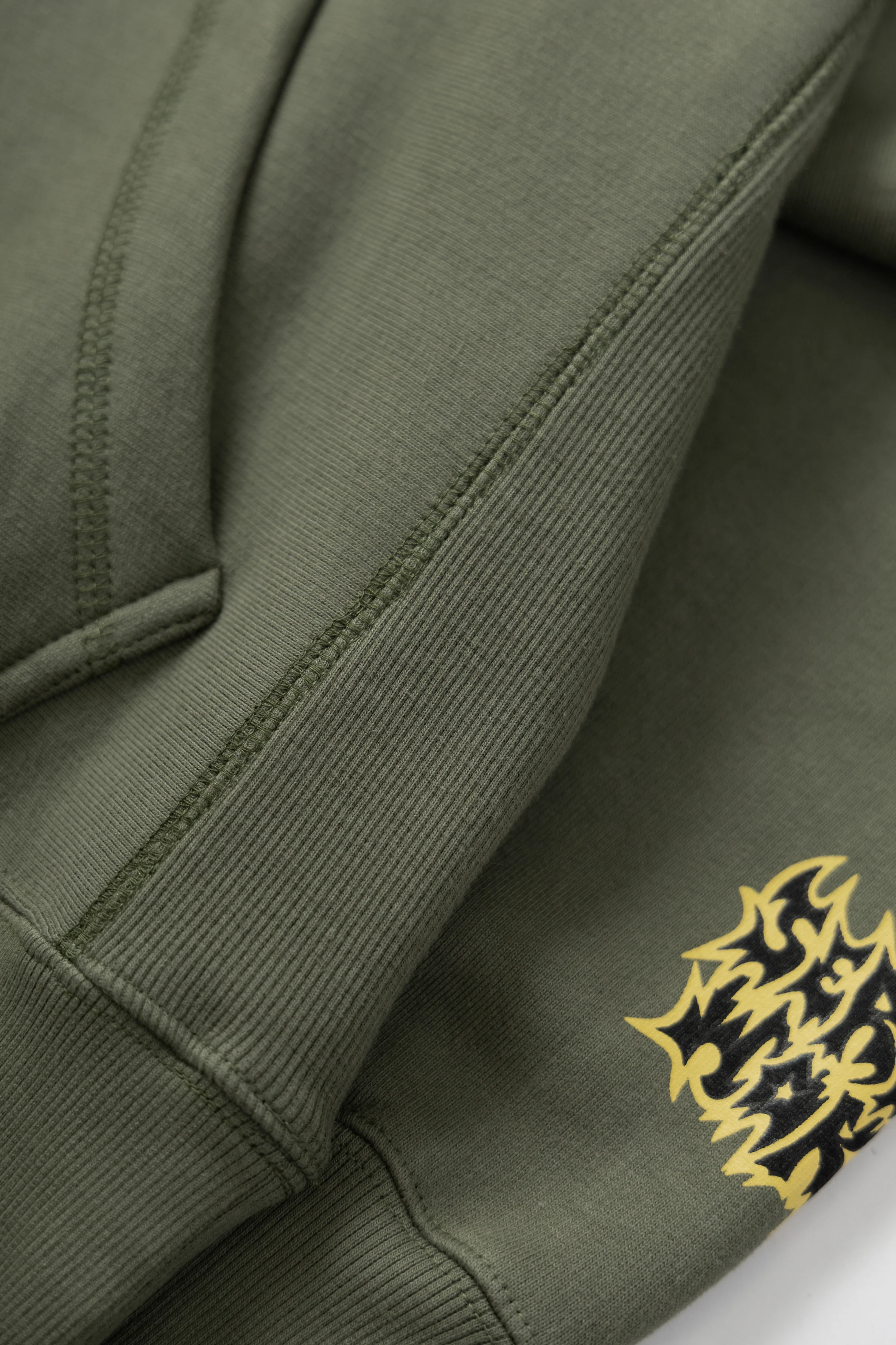 Thrash Hoodie - Olive - Image 3