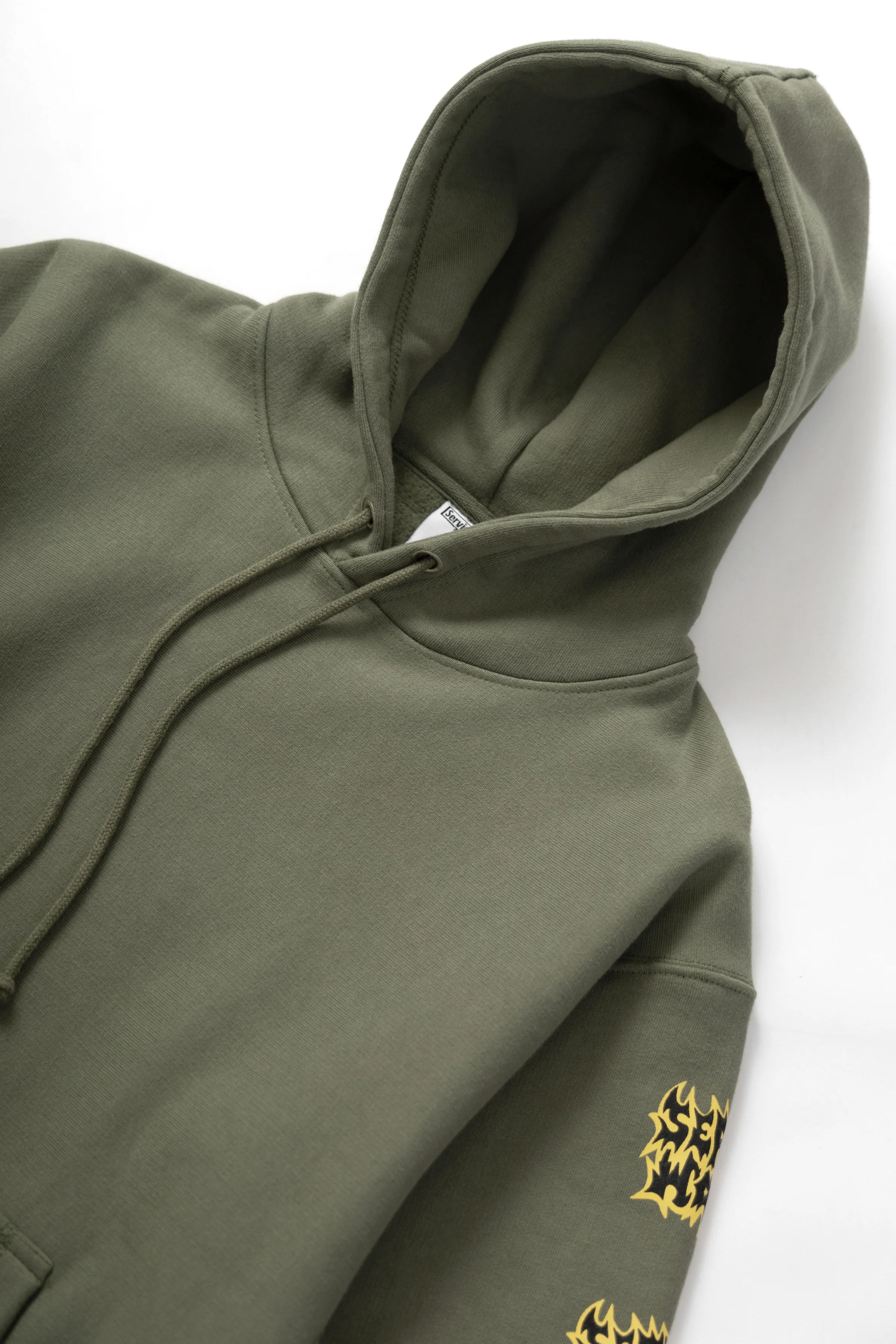 Thrash Hoodie - Olive - Image 4