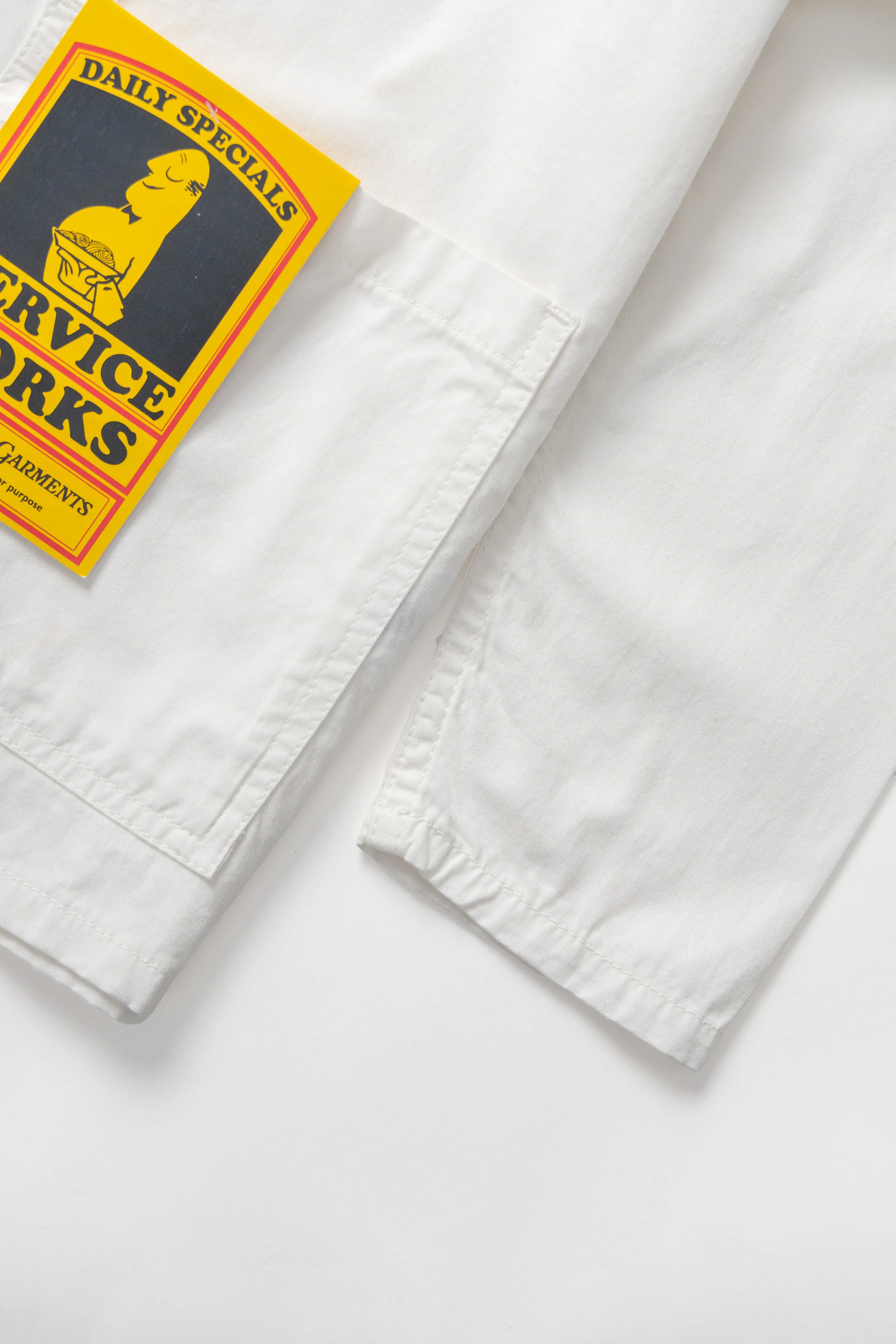 Twill Chore Shirt - Off-White - Image 5