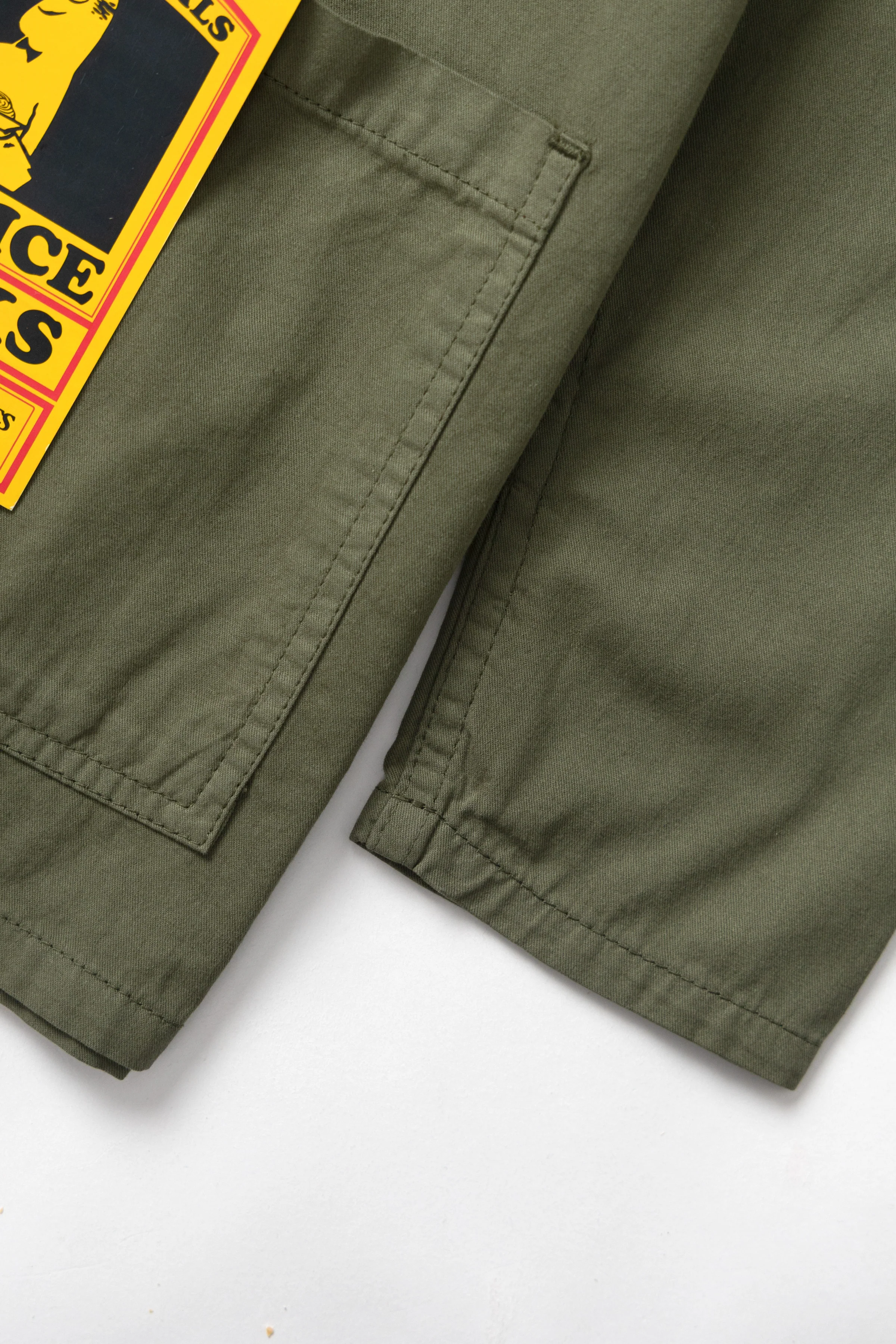 Twill Chore Shirt - Olive - Image 6