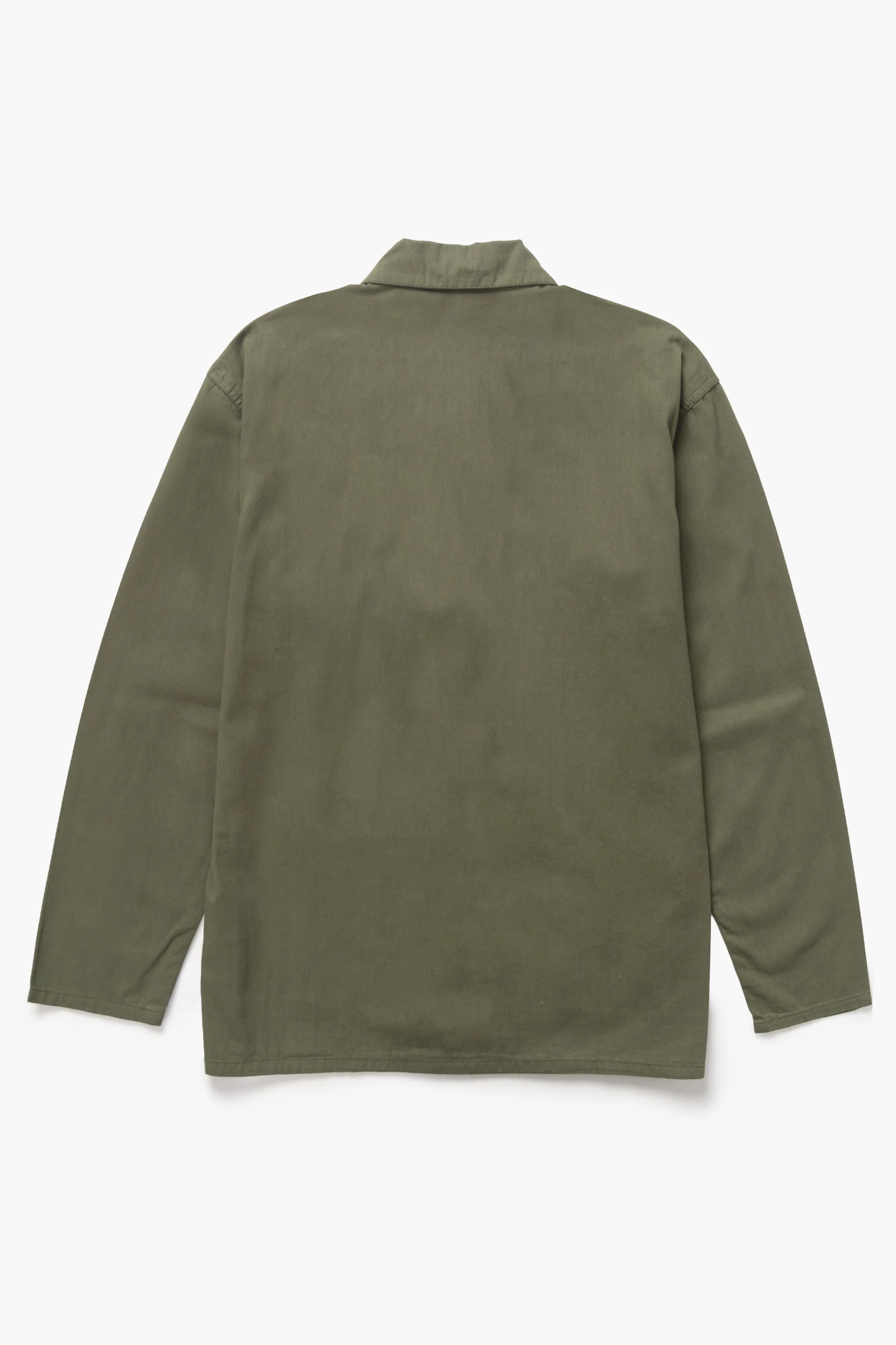 Twill Chore Shirt - Olive - Image 7
