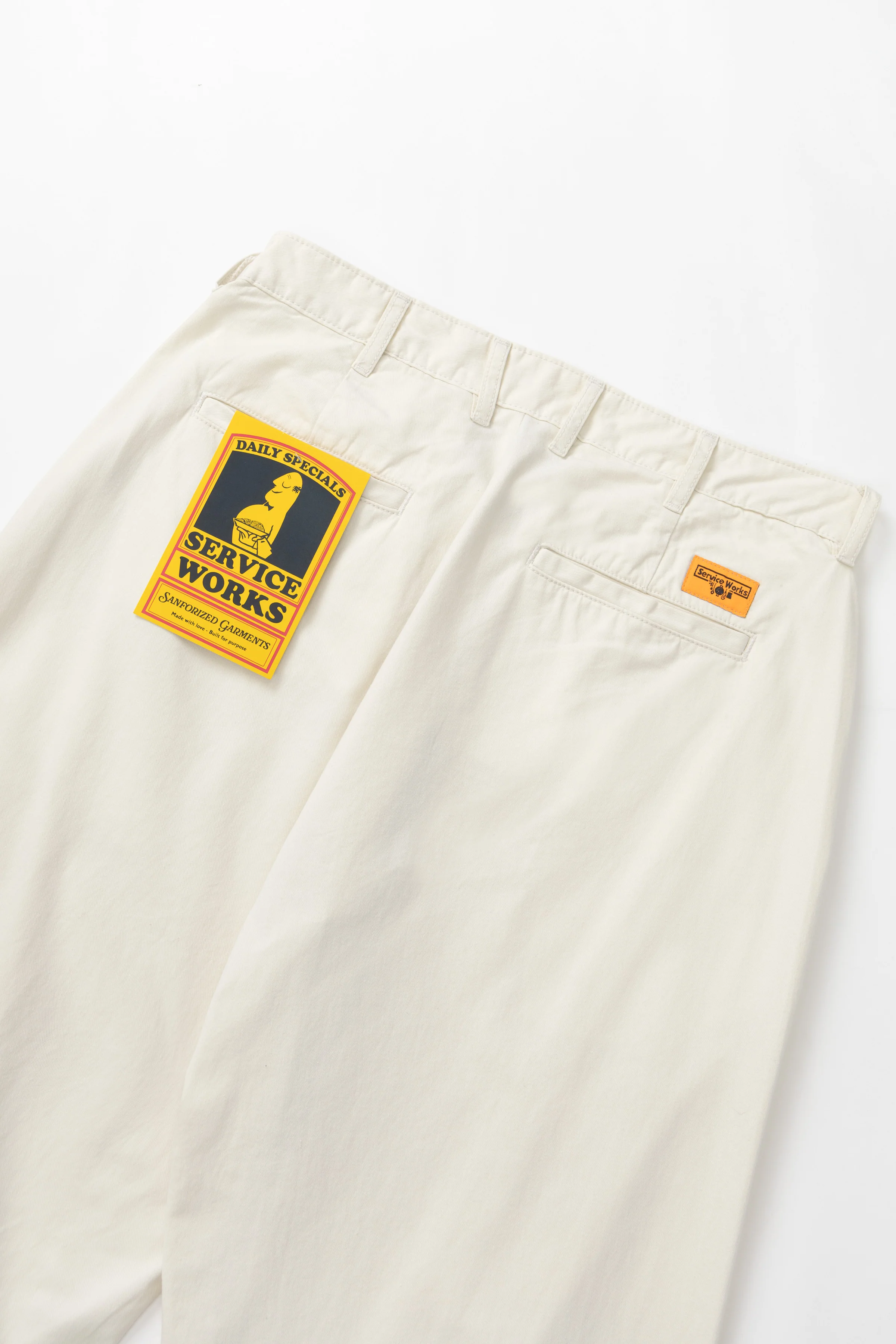 Twill Part Timer Pant - Off-White - Image 4