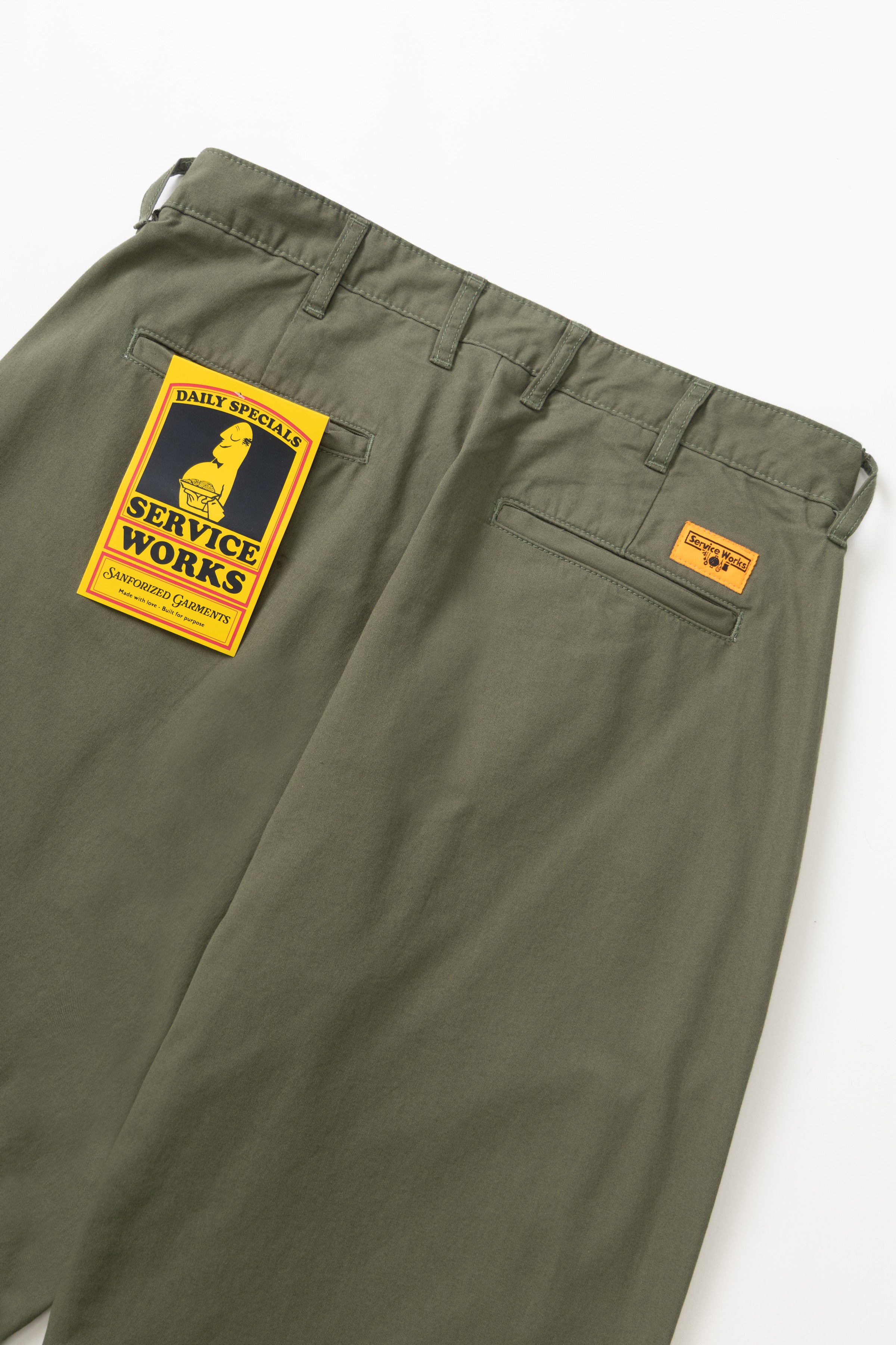 Twill Part Timer Pant - Olive - Image 4