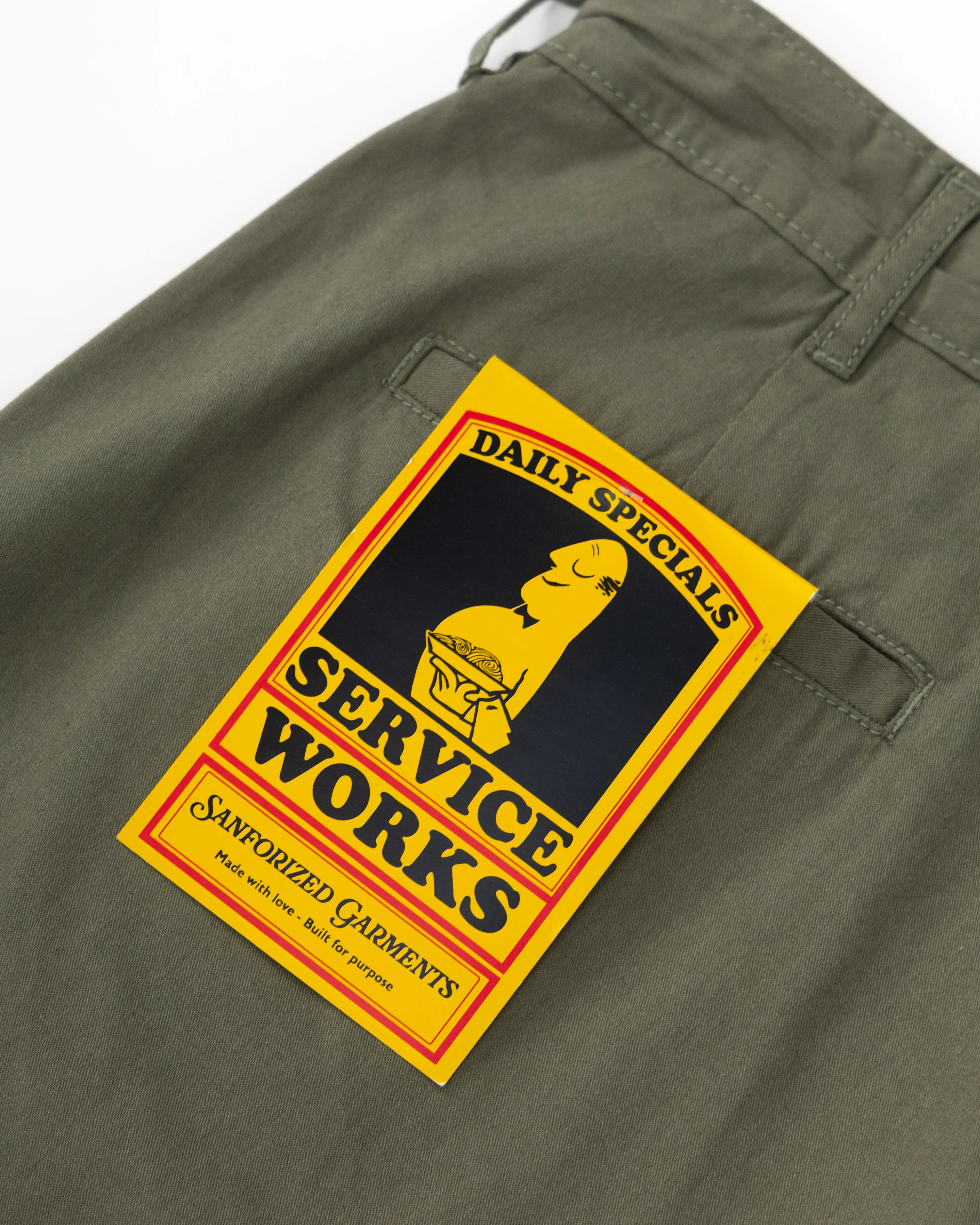 Twill Part Timer Pant - Olive - Image 6