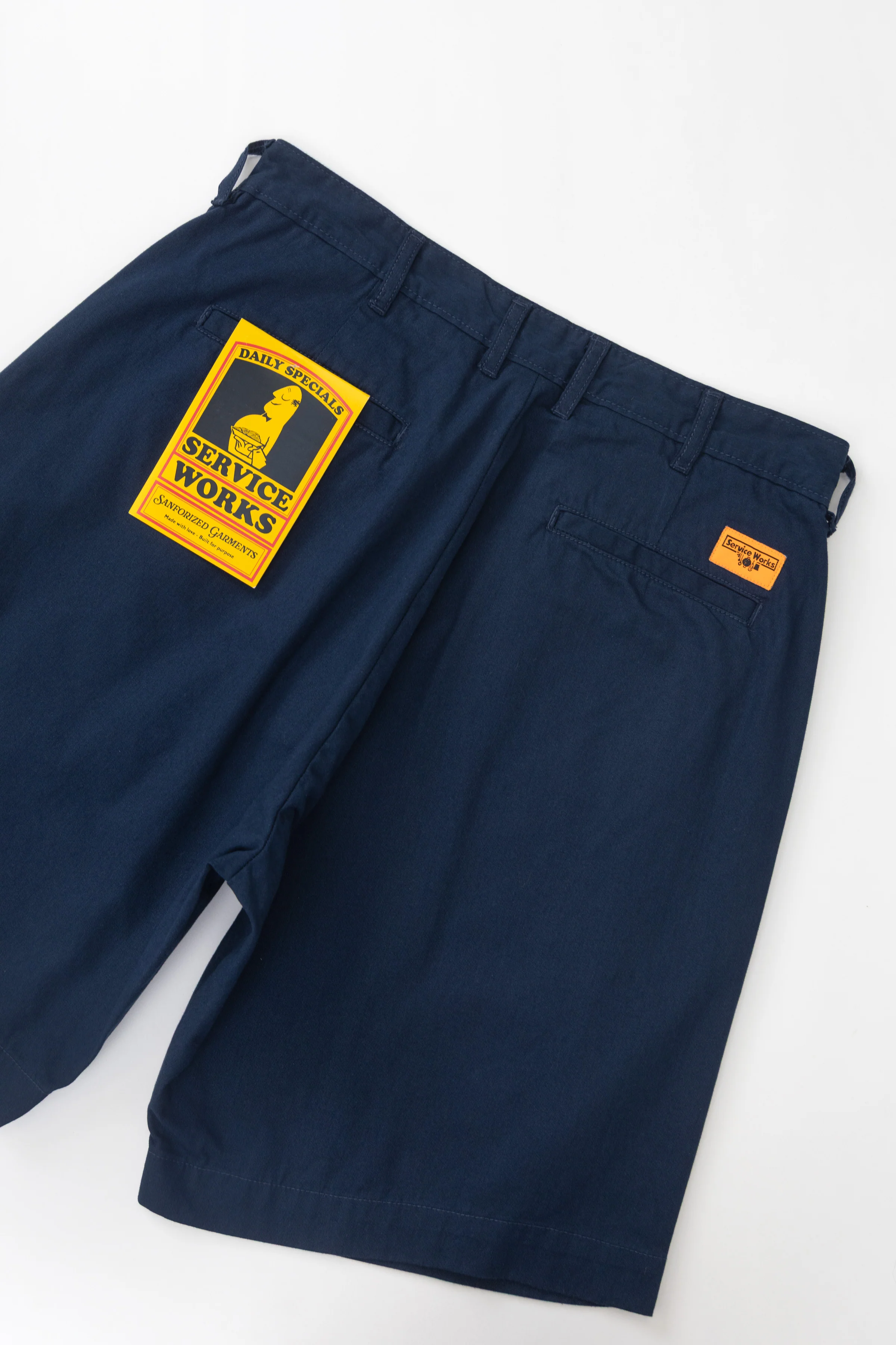 Twill Part Timer Shorts - Dark Navy - Image 4