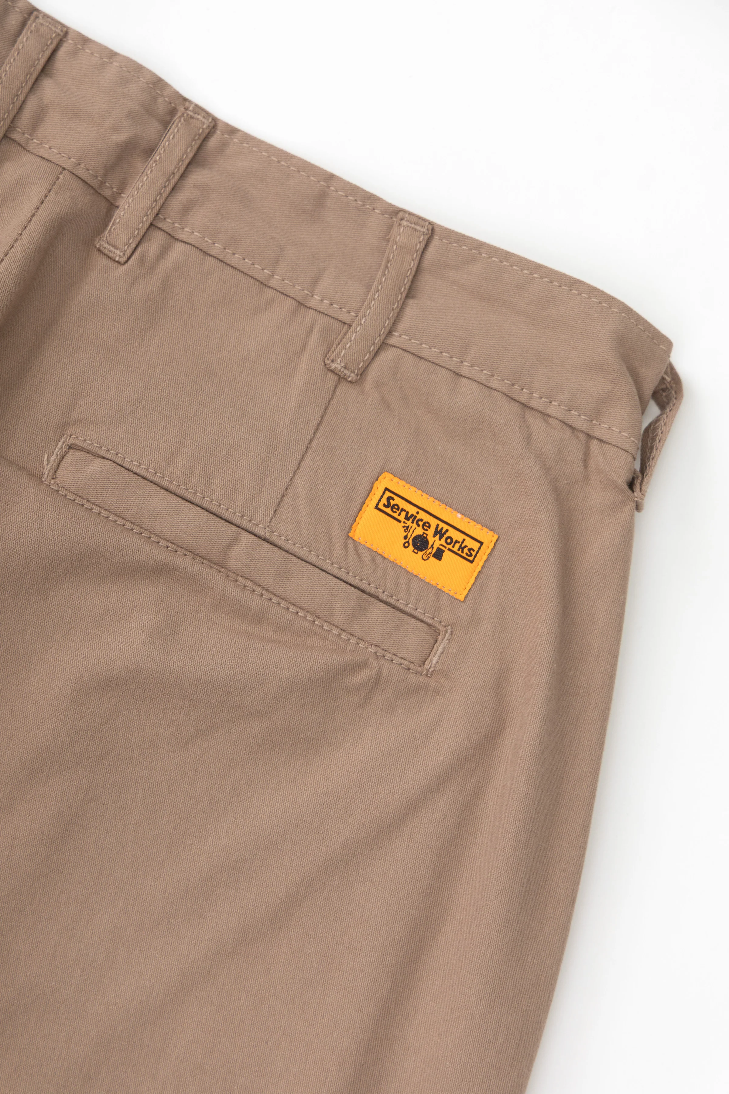 Twill Part Timer Shorts - Mushroom - Image 5