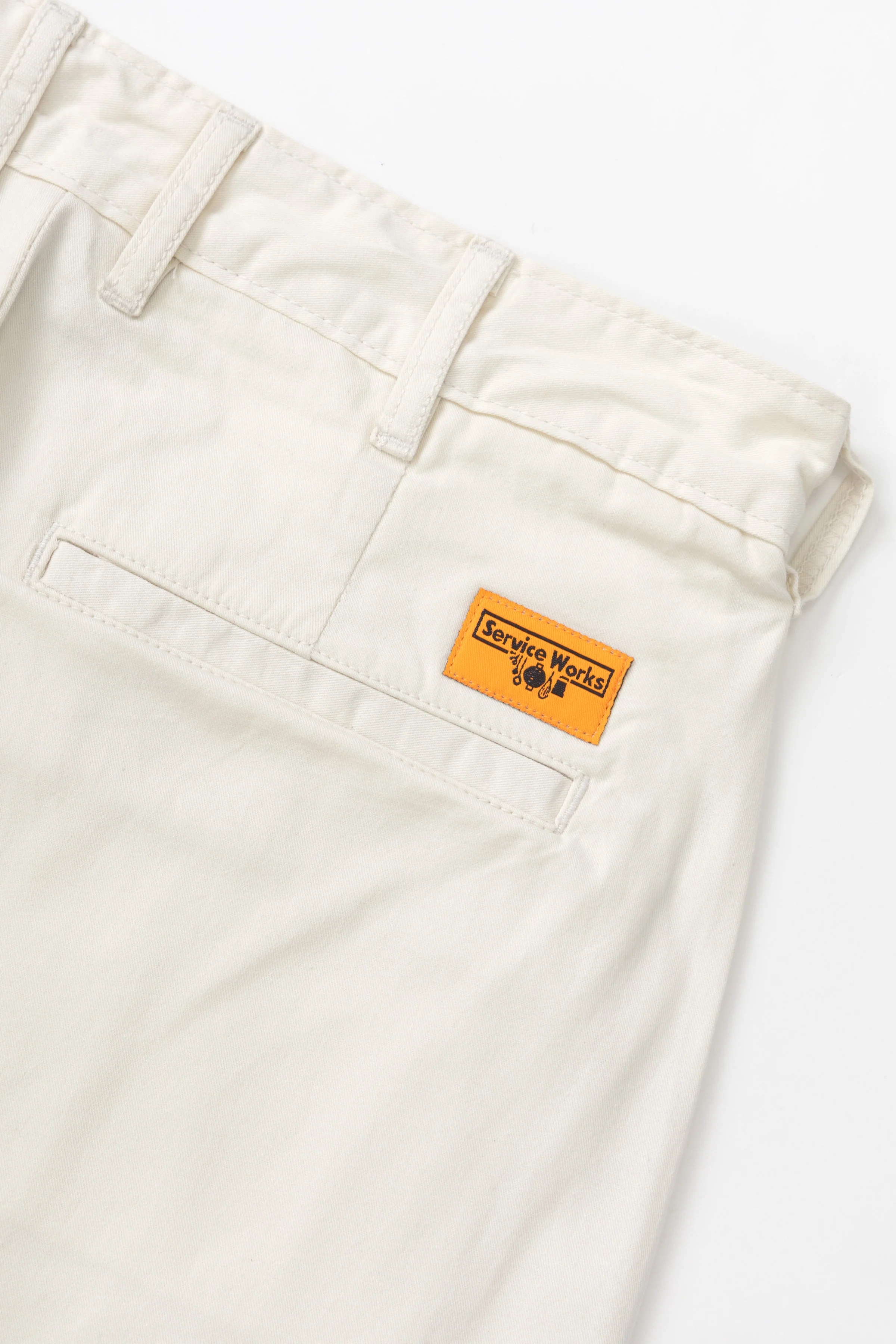 Twill Part Timer Shorts - Off-White - Image 5