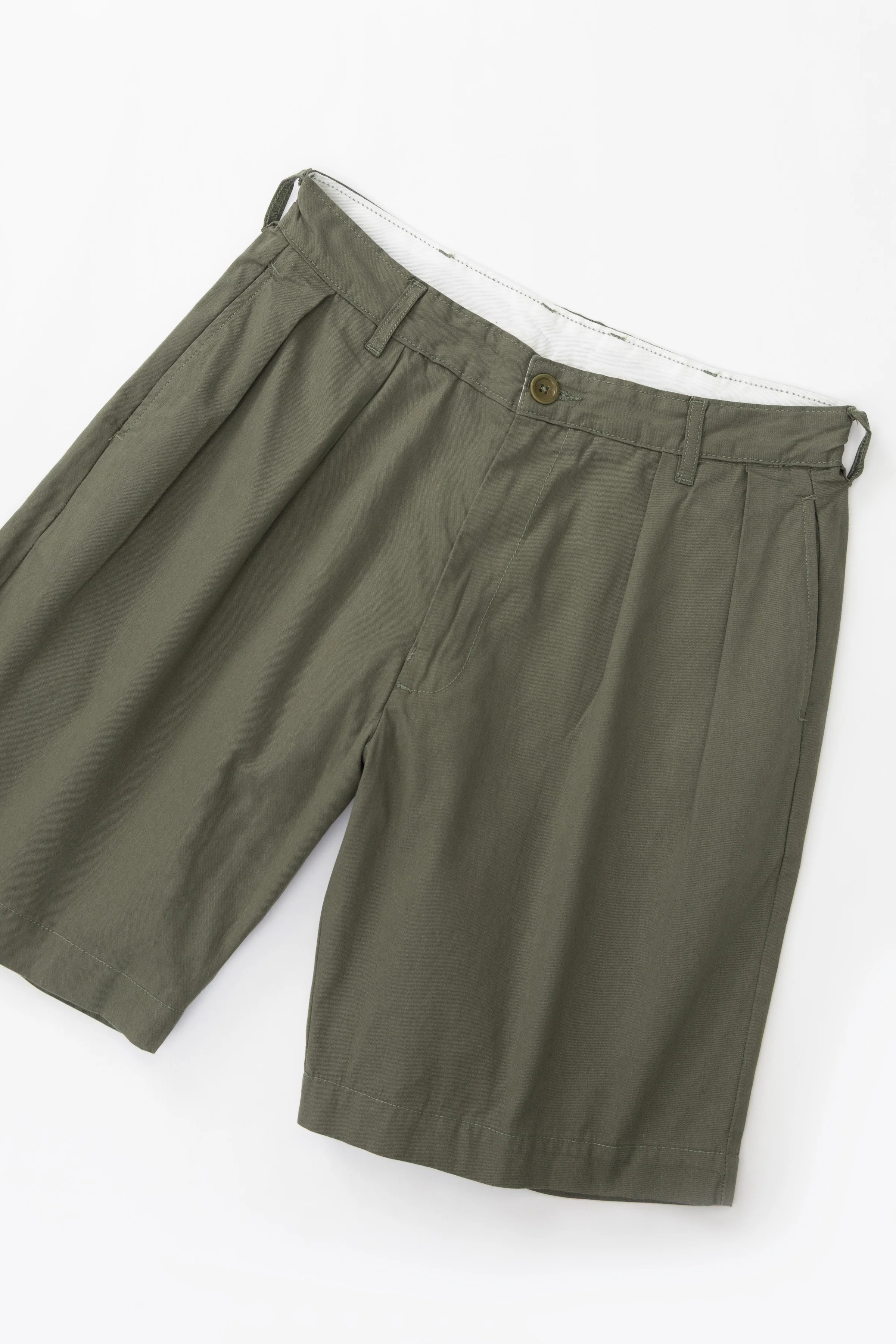 Twill Part Timer Shorts - Olive - Image 2