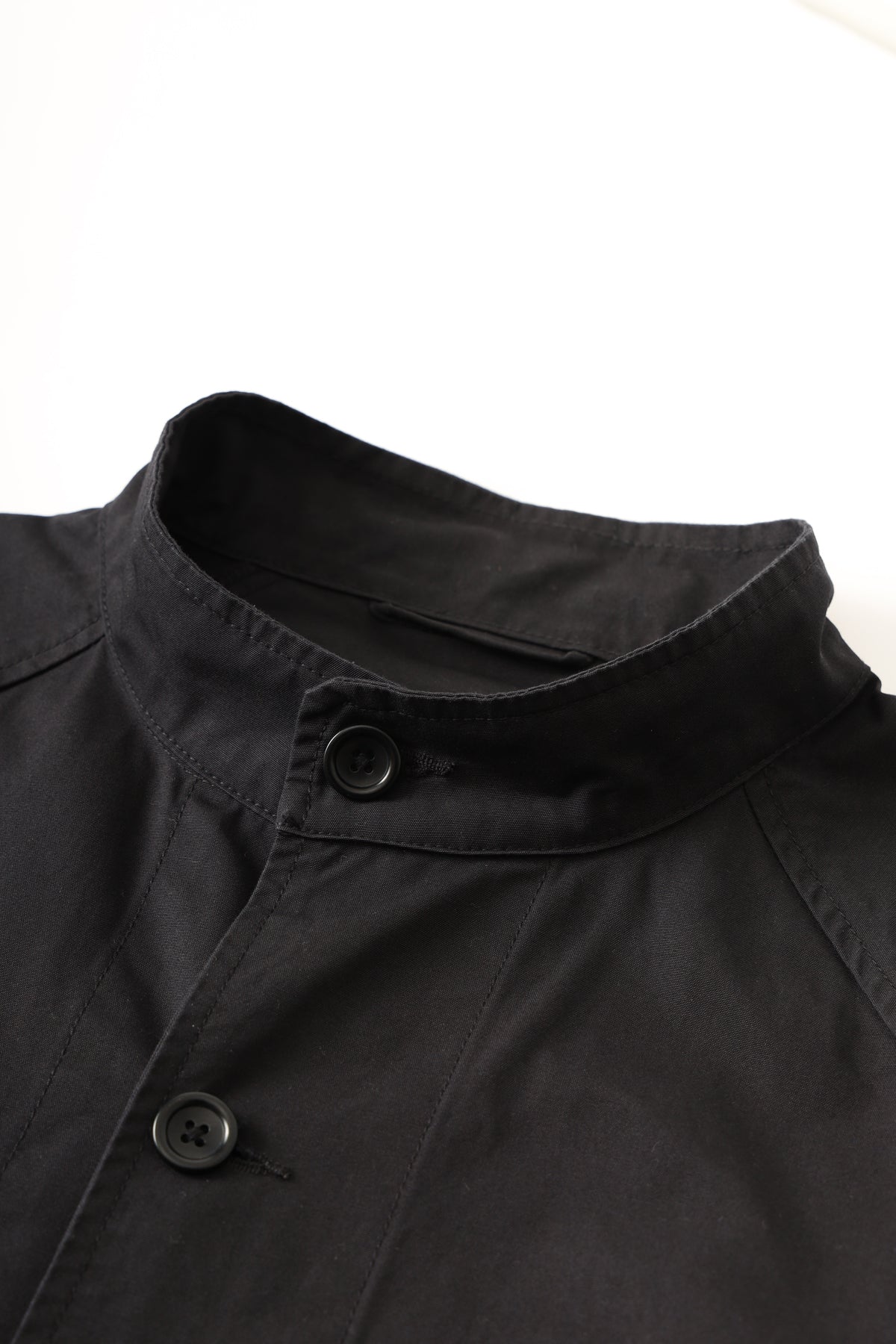 Twill Waiters Jacket - Black - Image 3