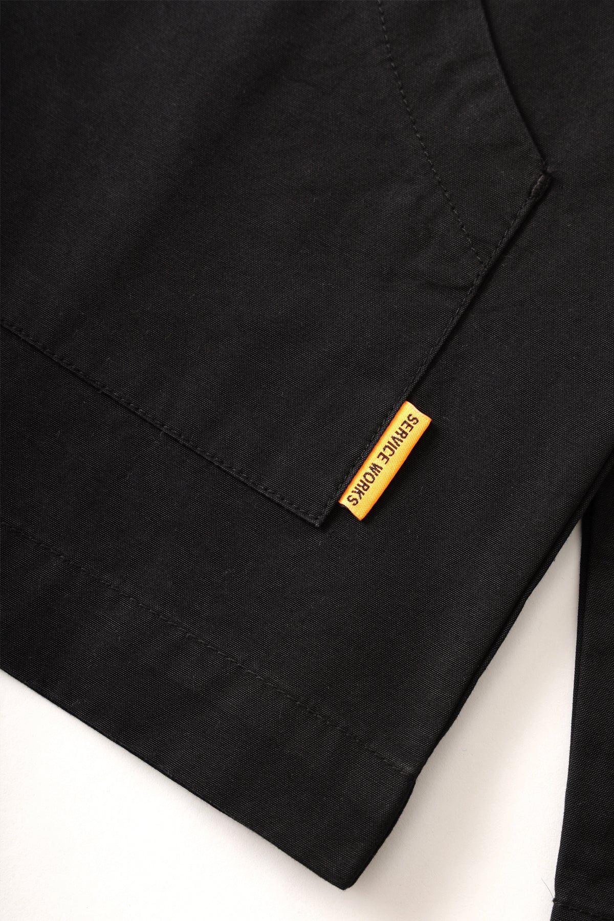 Twill Waiters Jacket - Black - Image 4