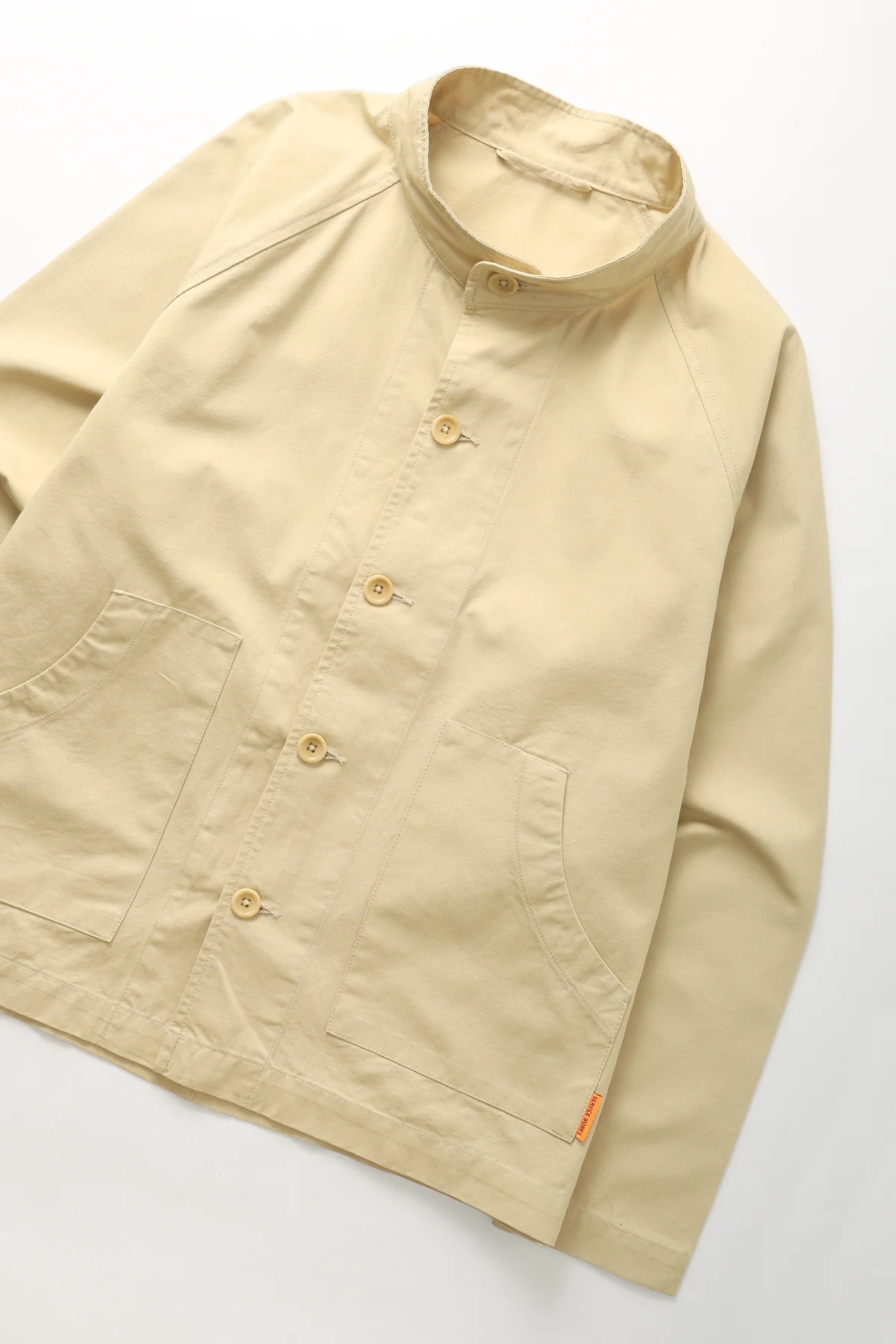 Twill Waiters Jacket - Khaki - Image 2