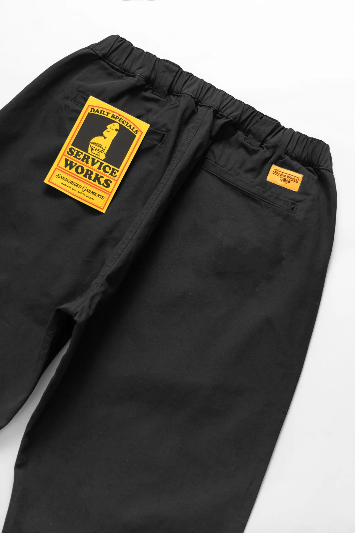 Twill Waiters Pant - Black - Image 5