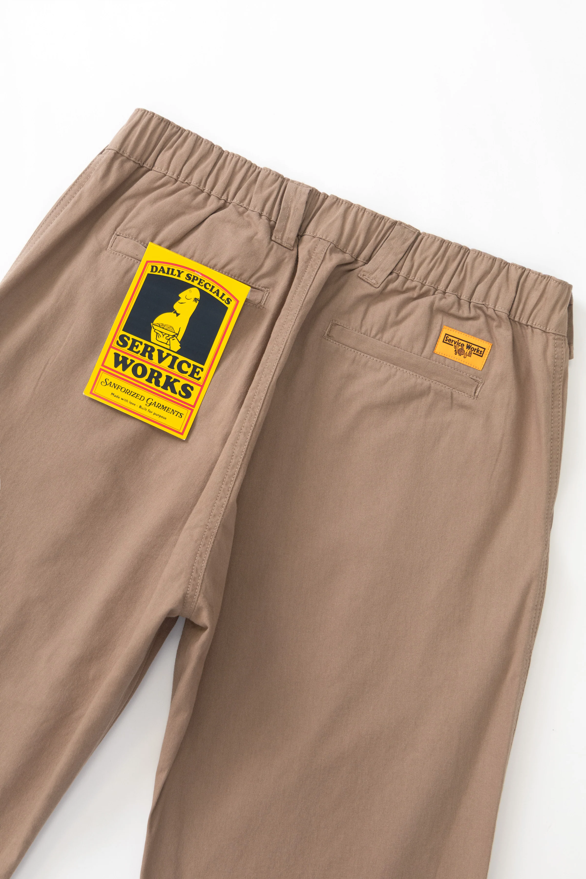 Twill Waiters Pant - Mushroom - Image 4