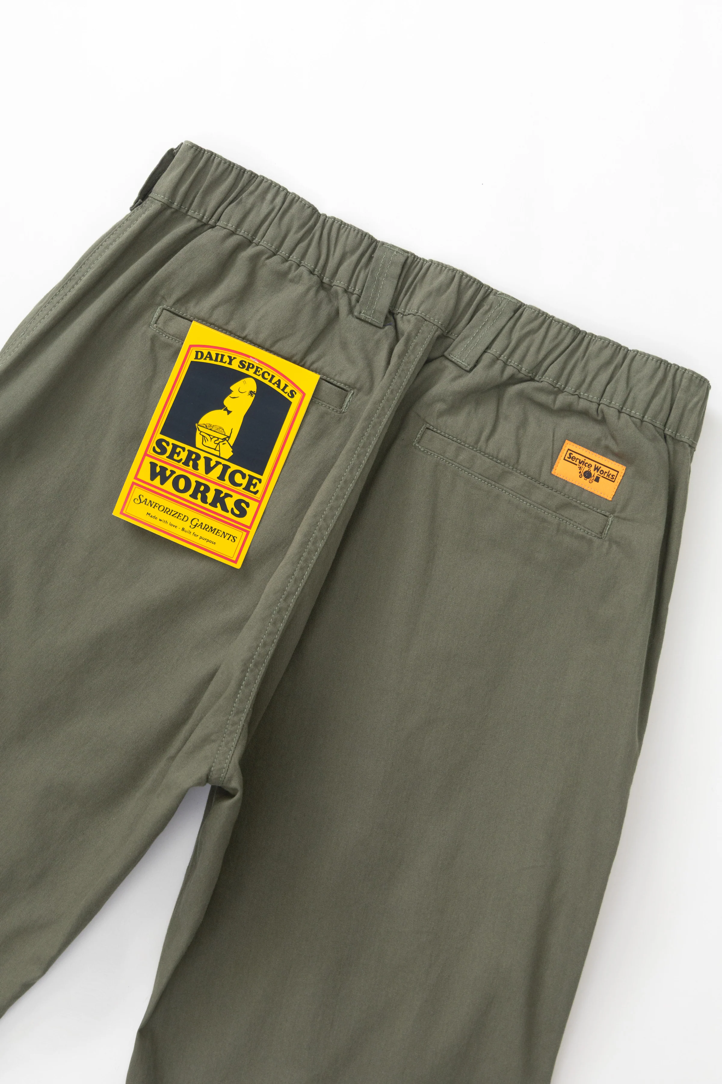 Twill Waiters Pant - Olive - Image 4