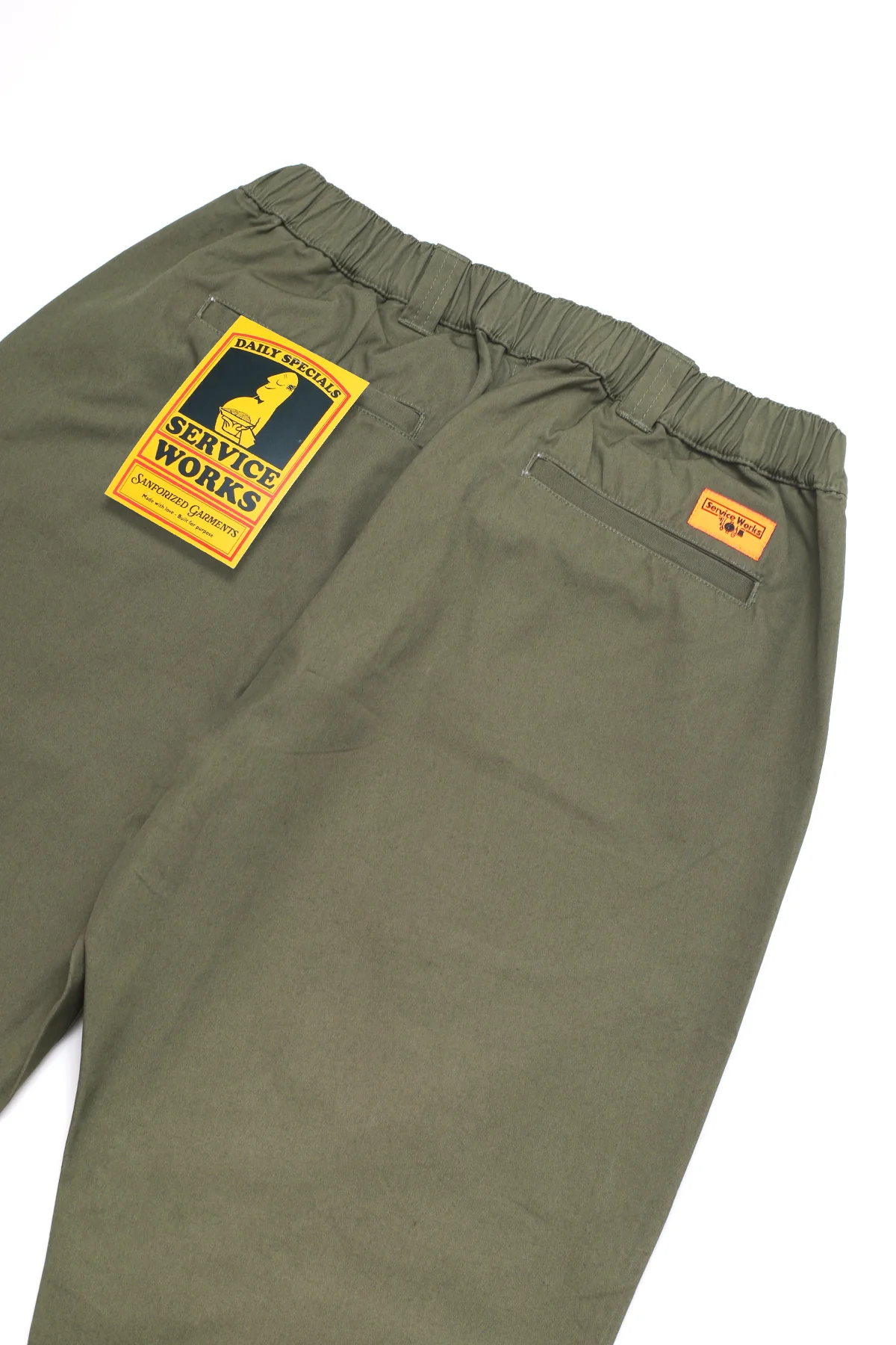 Twill Waiters Pant - Olive - Image 6