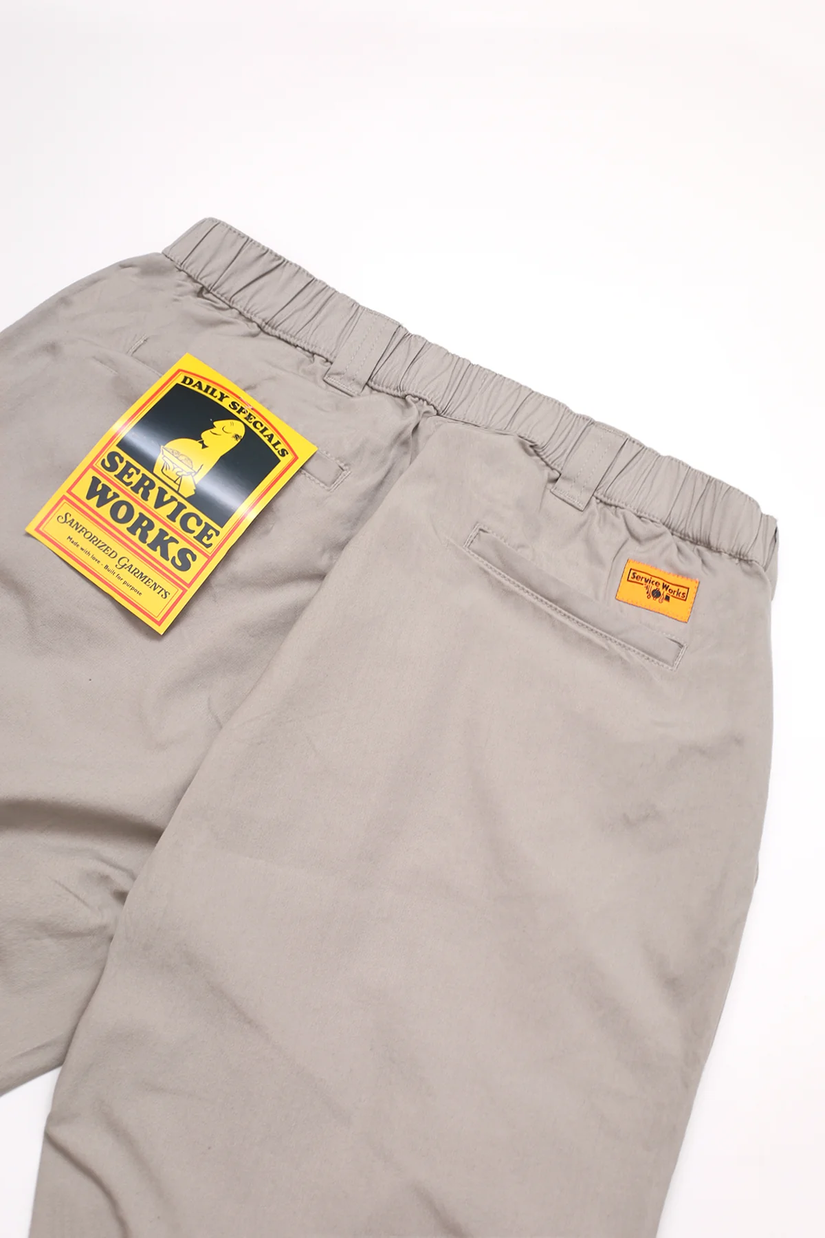 Twill Waiters Pant - Stone - Image 5